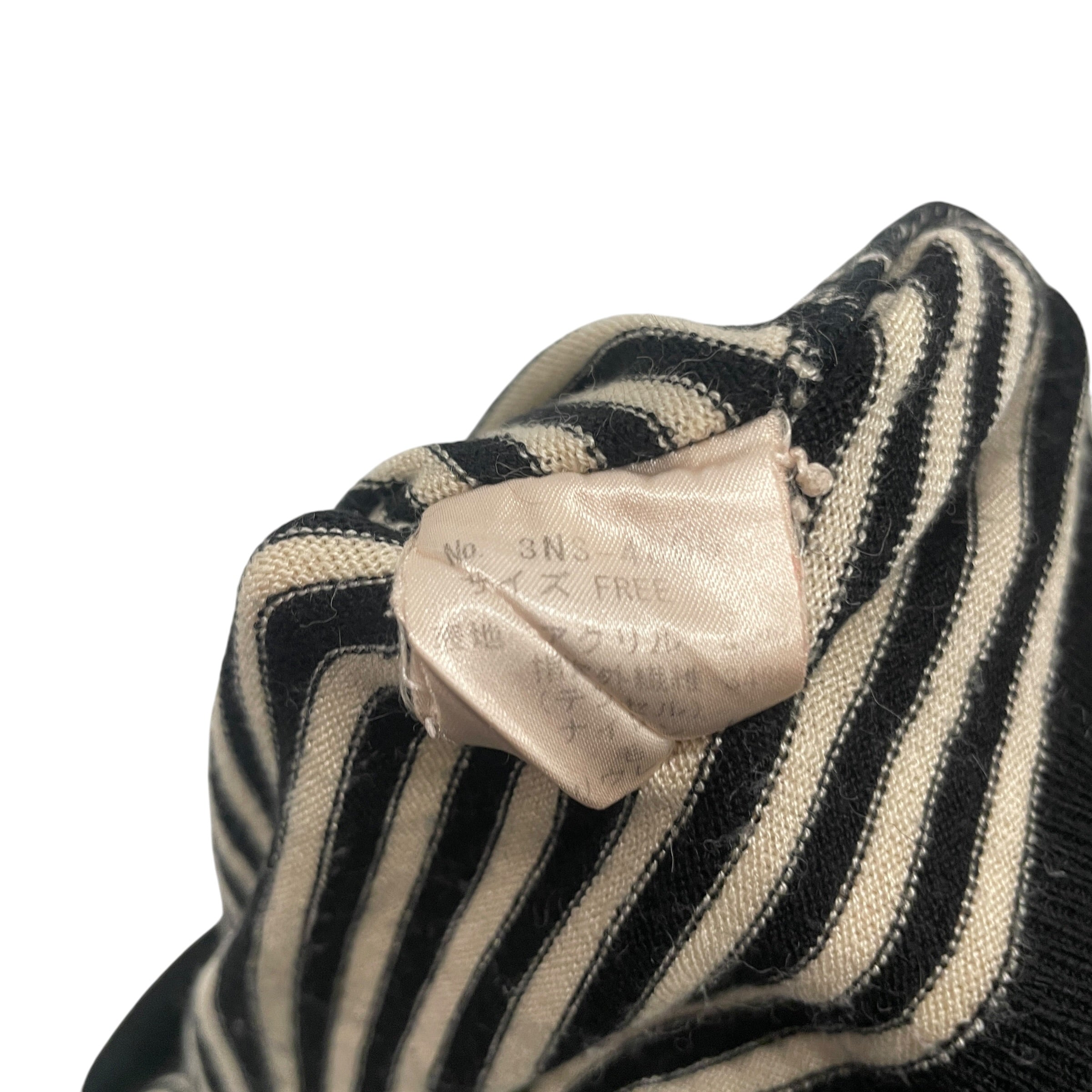 HYSTERIC/LS T-Shirt/Stripe/Cotton/BLK/1990 anarachy punk view 5