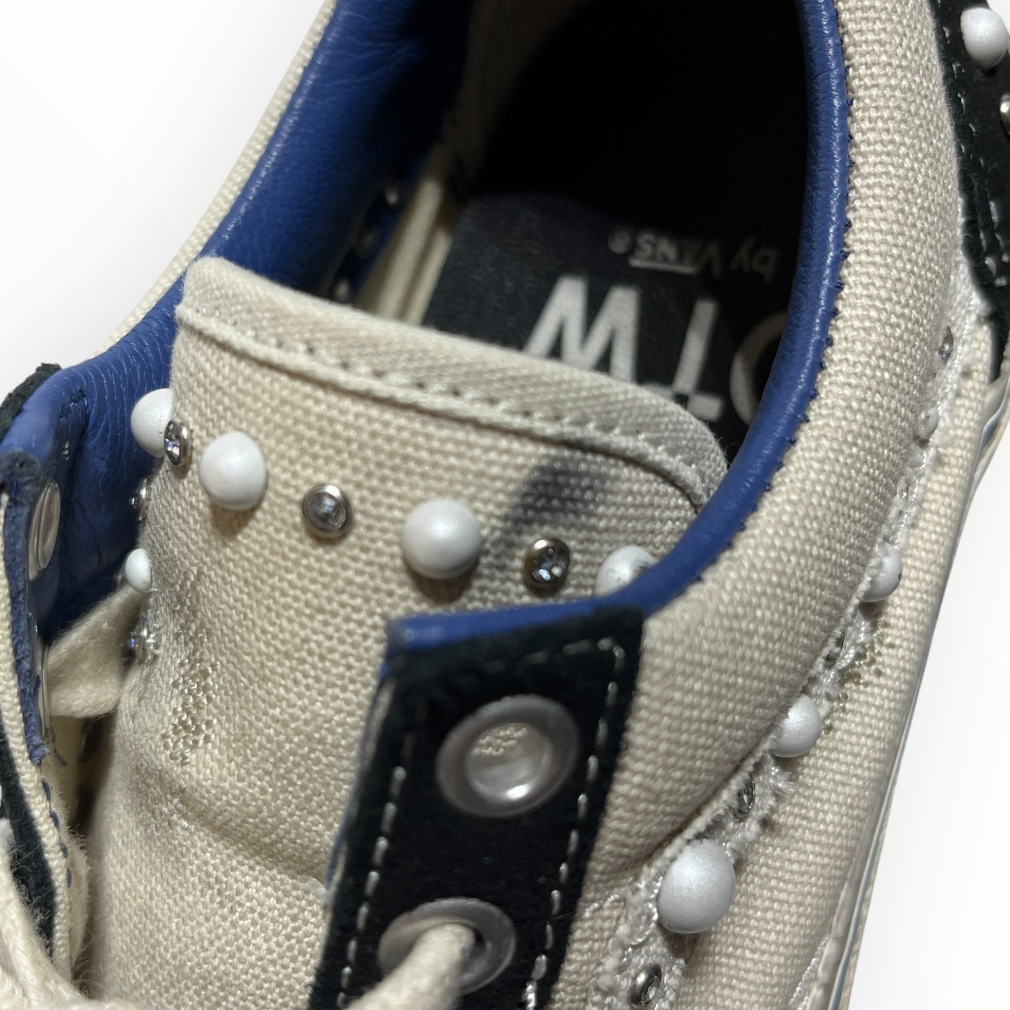 VANS/Low-Sneakers/US 6/Cotton/CRM/PEARLS view 6
