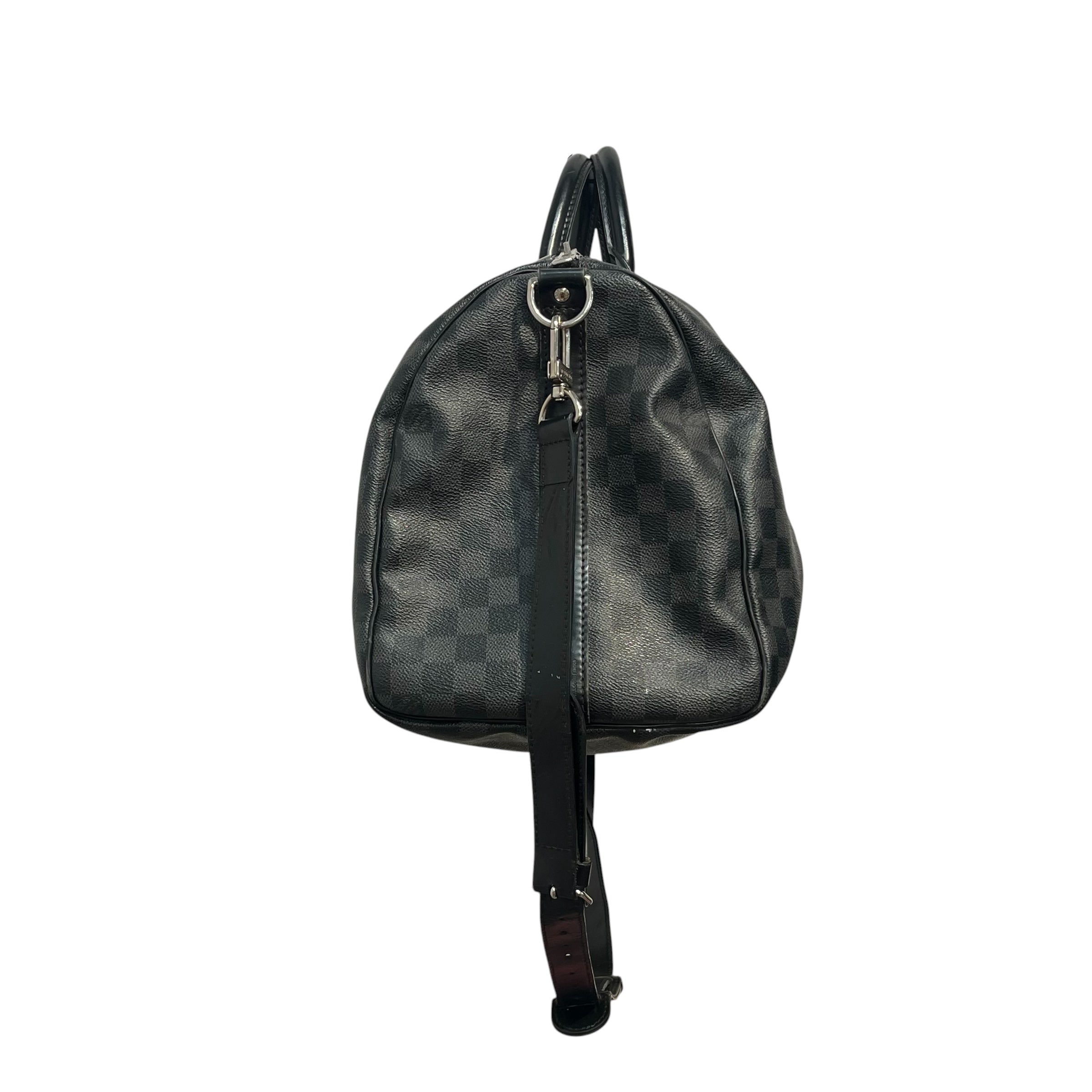 LOUIS VUITTON/Luggage/Monogram/GRY/Damier Graphite Keepall Bandou view 5