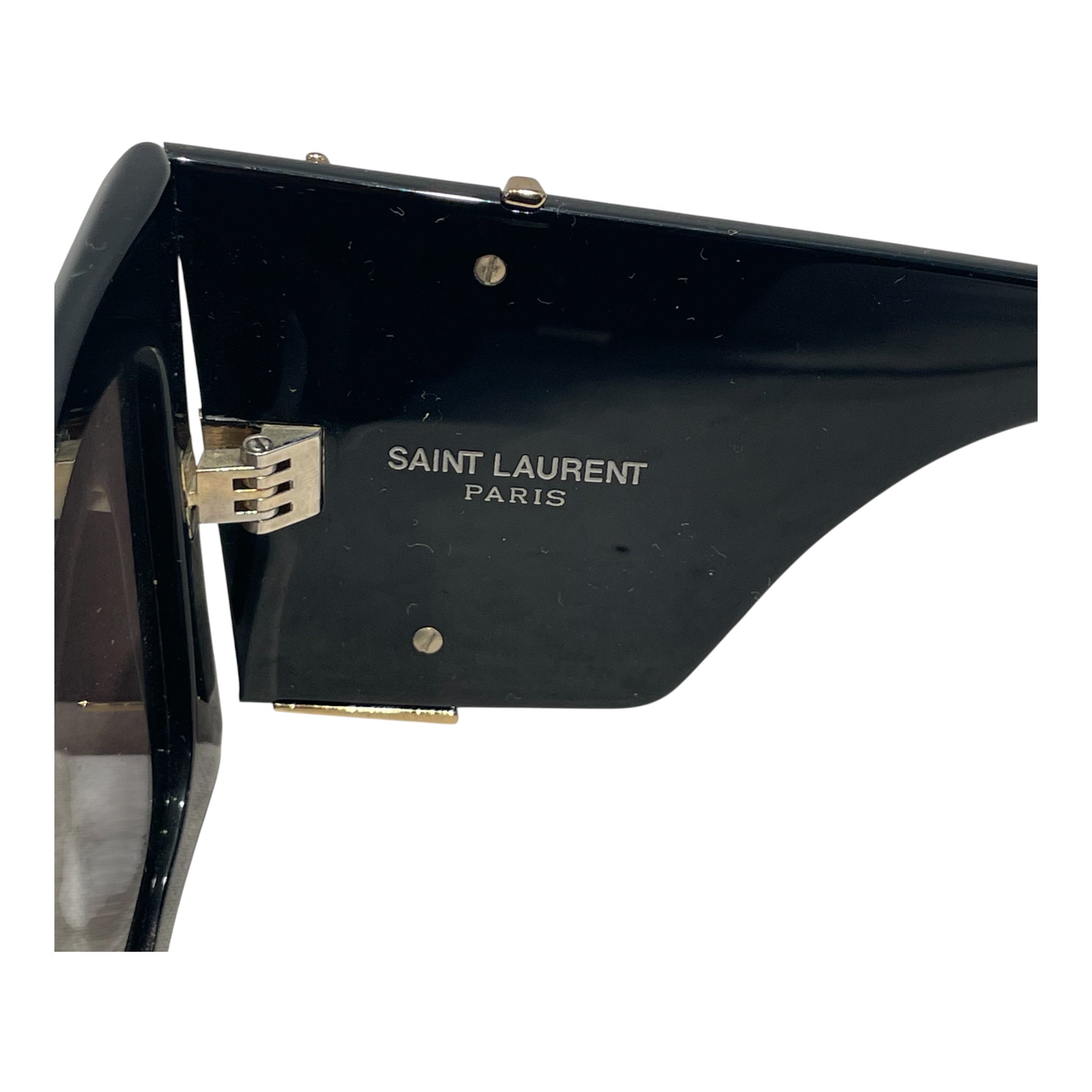 YVES SAINT LAURENT/Sunglasses/Celluloid/BLK/L's/SL M119 Blaze view 2