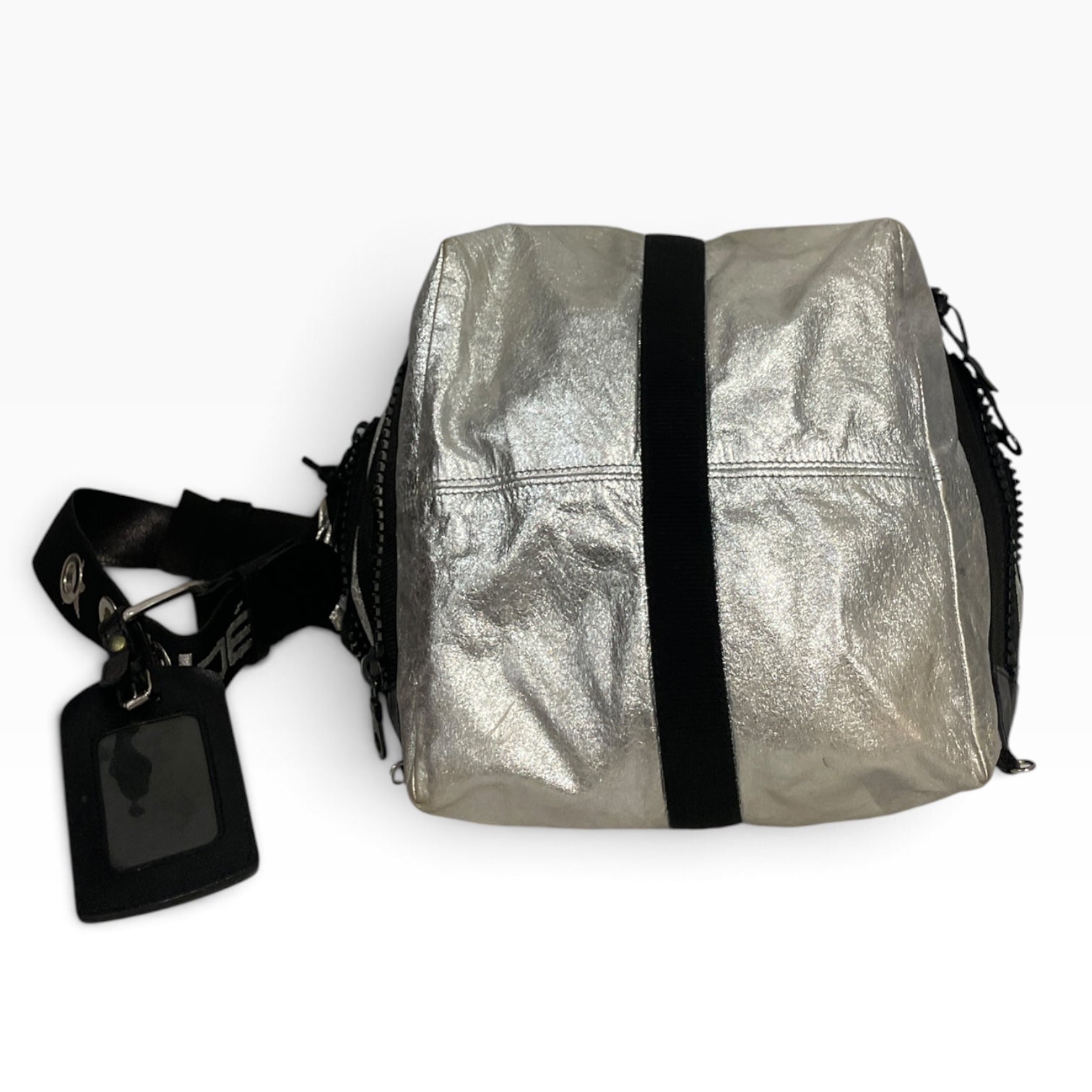 Chloe/Bag/Polyester/SLV/2004 silver camera bag view 6
