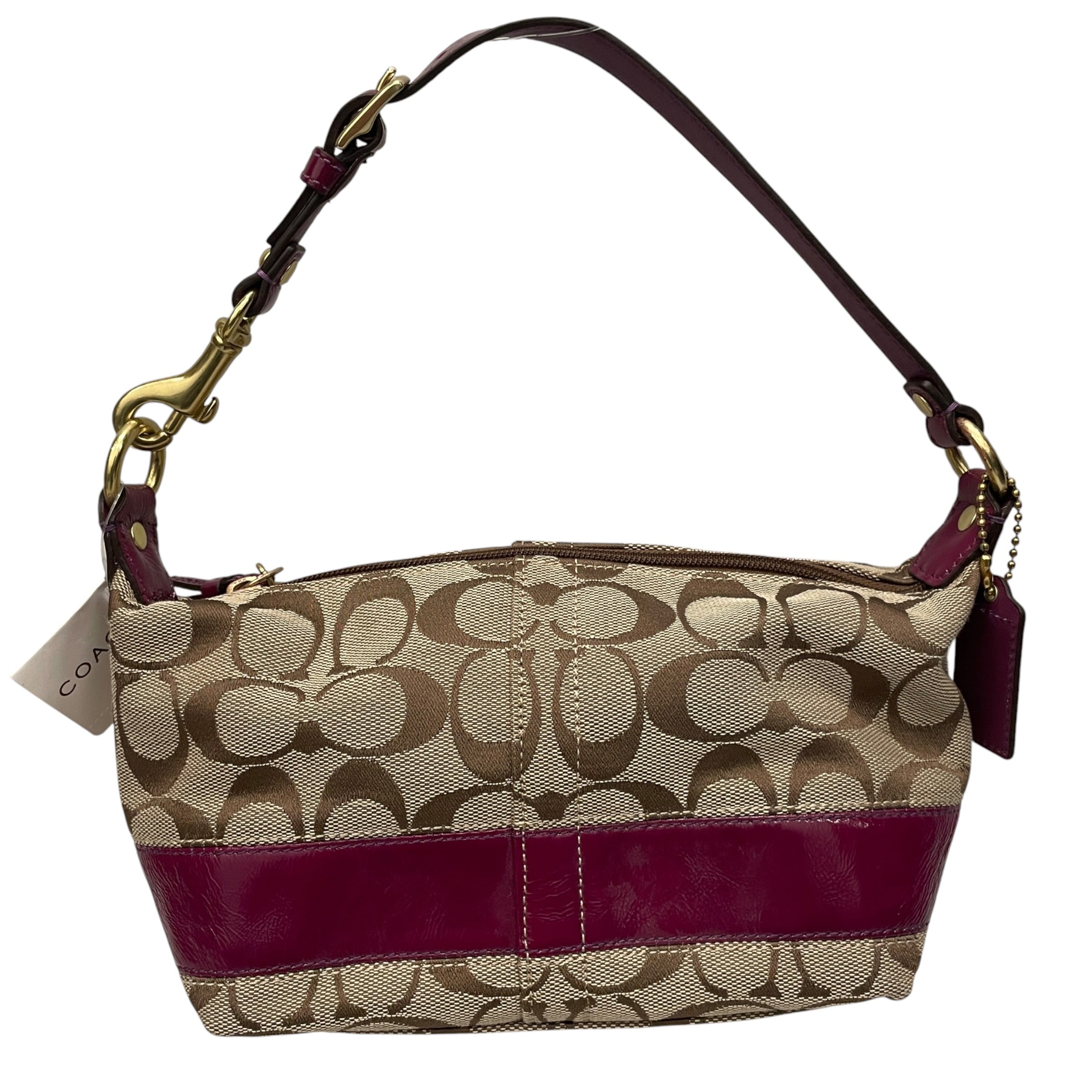 COACH/Bag/Monogram/Cotton/BRW/PLUM BAND view 2