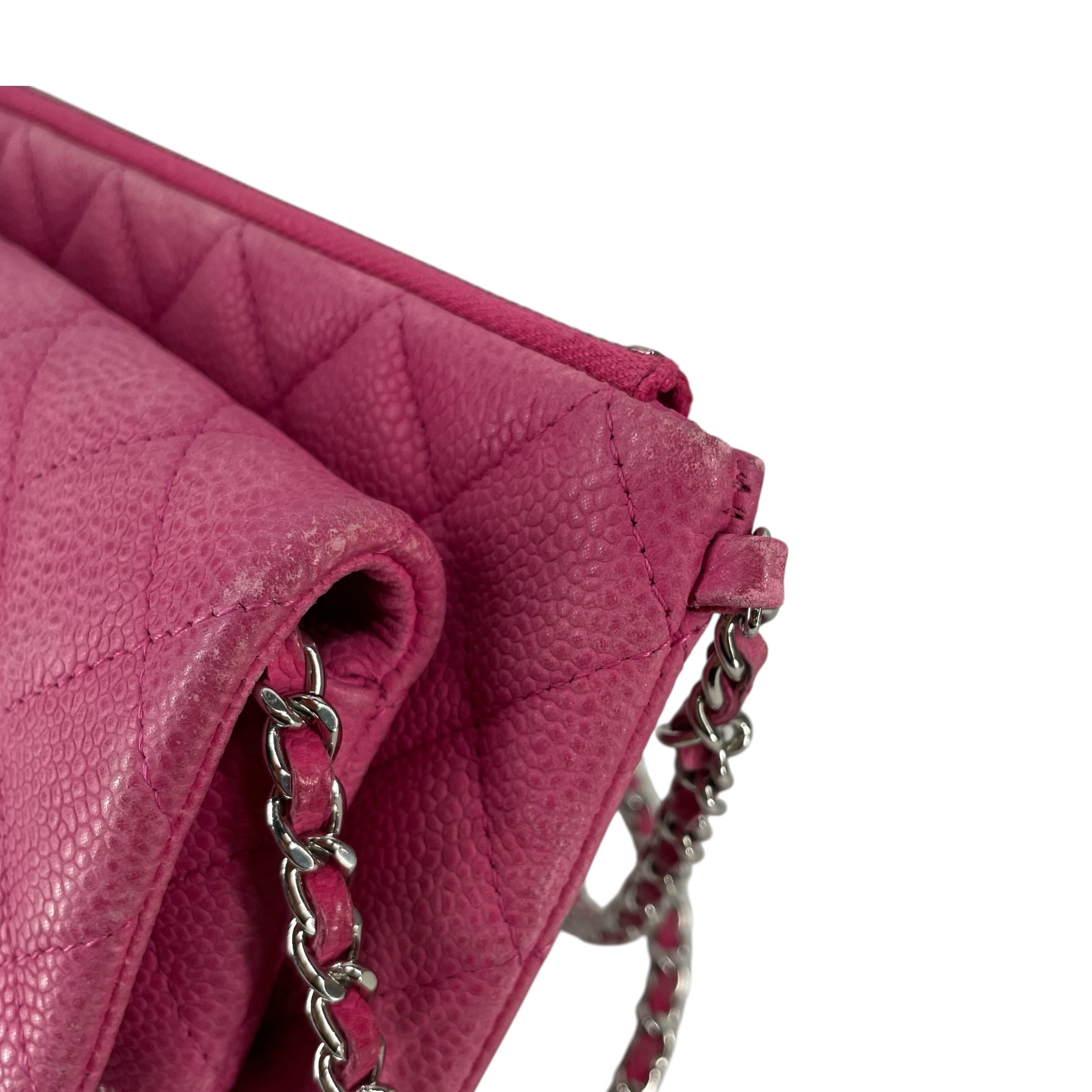 CHANEL/Cross Body Bag/Leather/PNK/18204742 POCKET FRONT BAG view 8