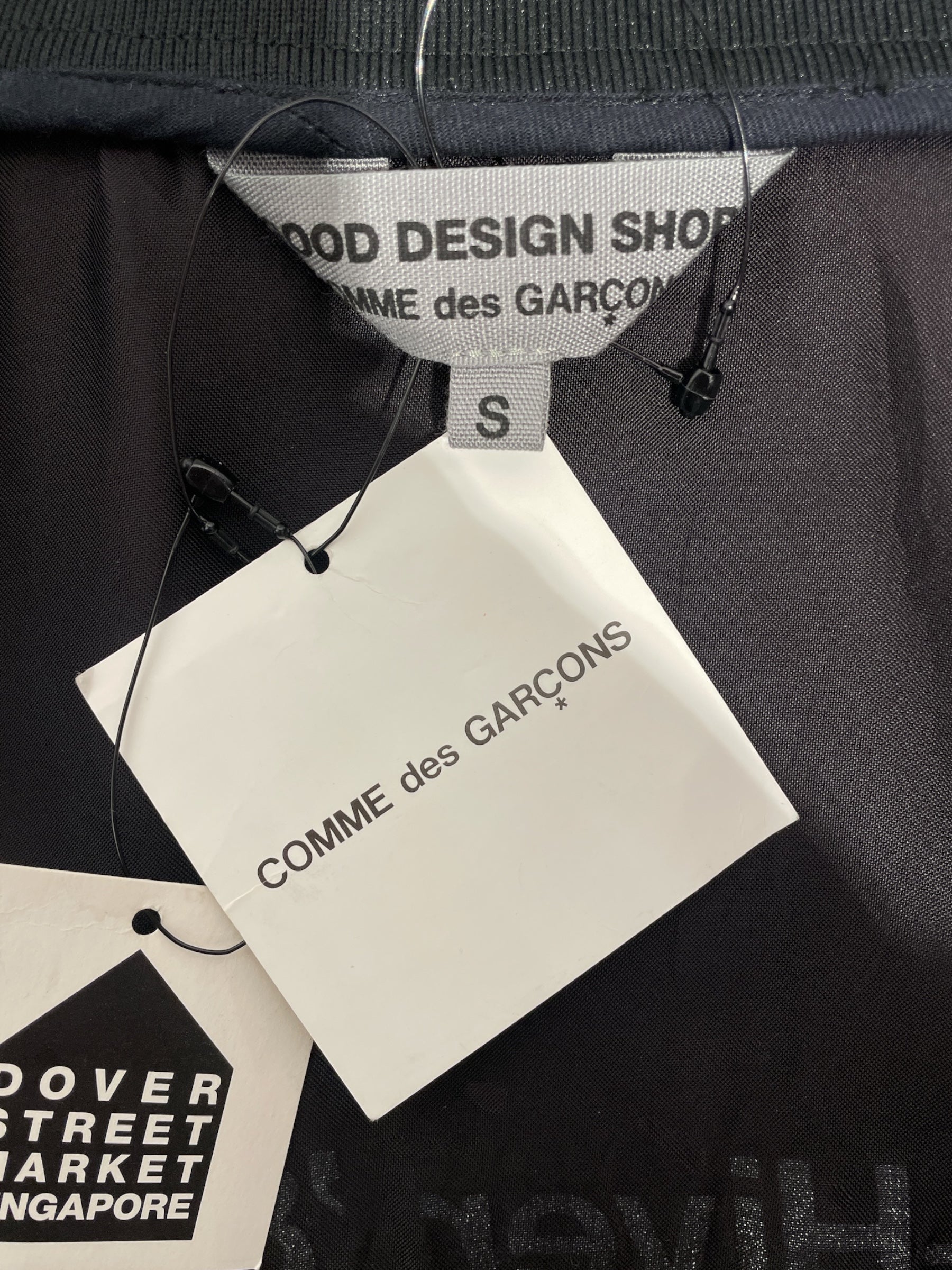 COMME des GARCONS/Baseball Jkt/S/BLK/Automne-Hiver '84-'85 view 3
