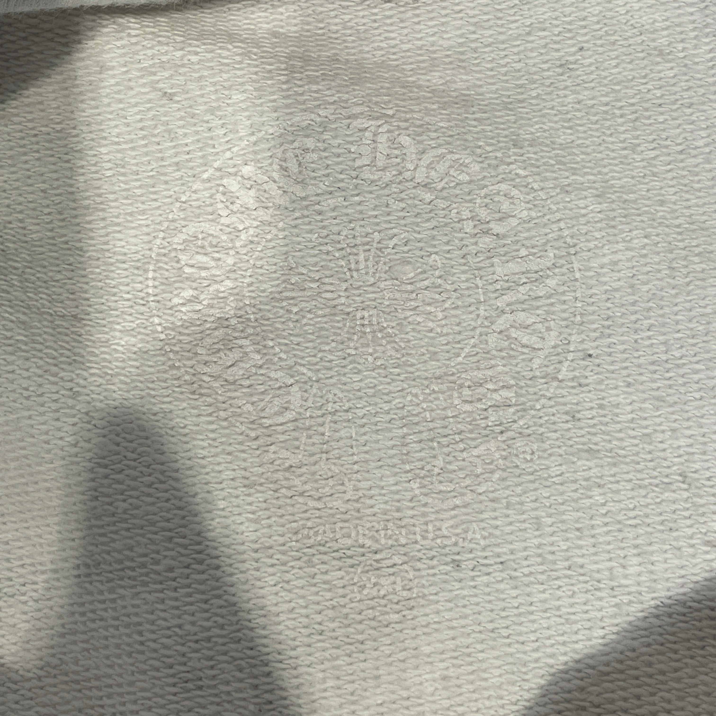CHROME HEARTS/Hoodie/XXL/Cotton/WHT/WHITE HORSESHOE HOODIE view 3