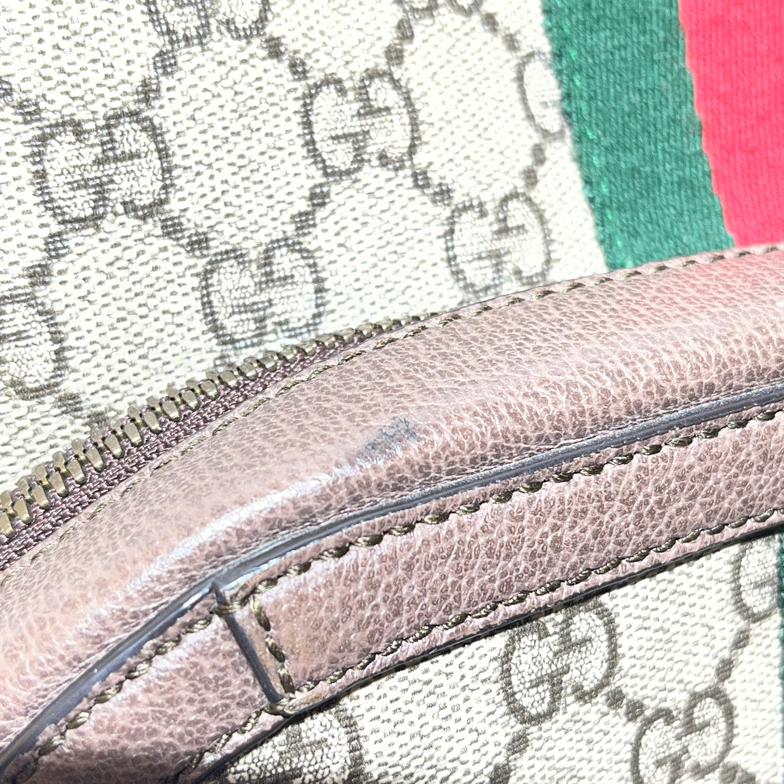 GUCCI/Backpack/Monogram/Leather/BRW/Supreme Ophidia Backpack view 8