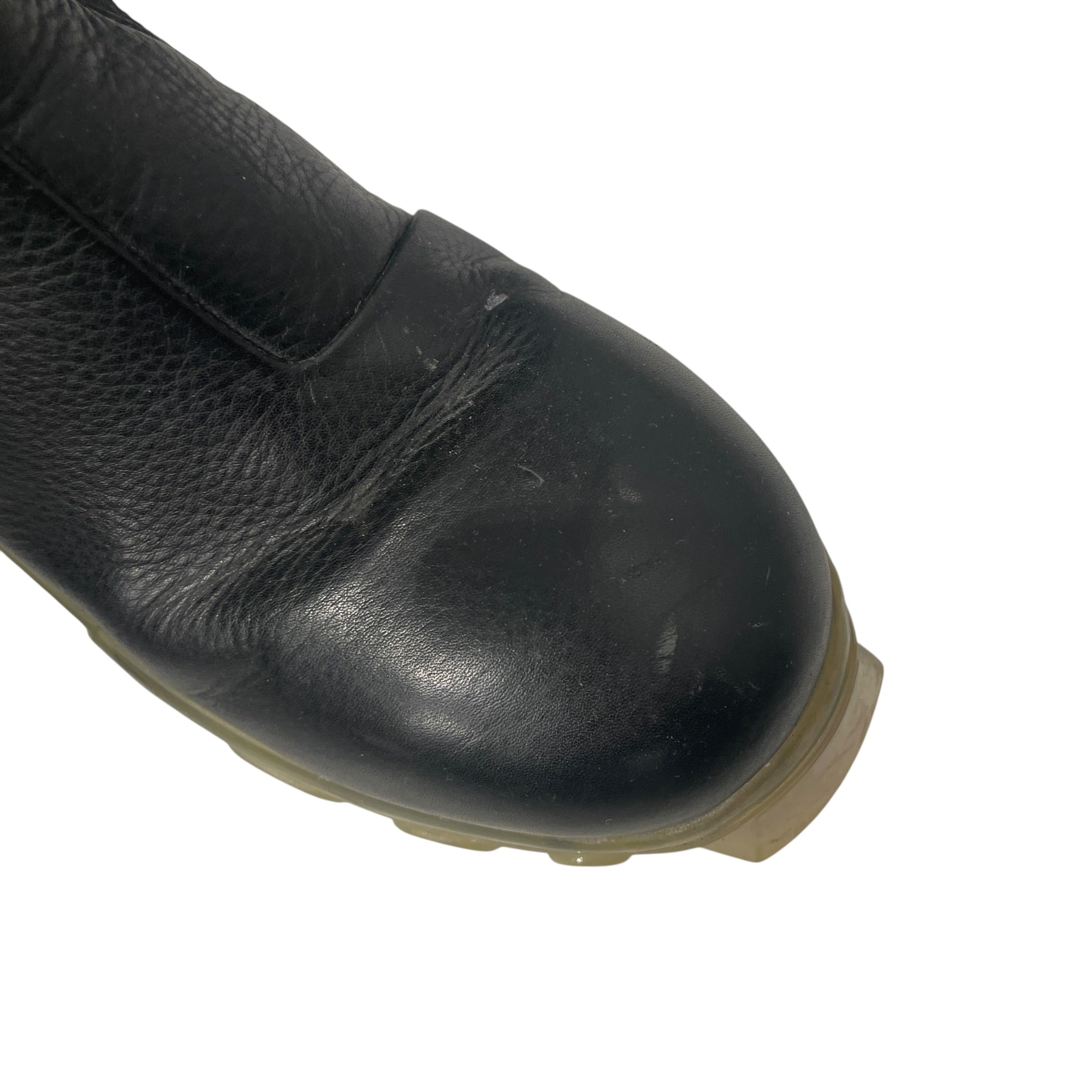 Rick Owens/Chelsea Boots/EU 37/Leather/BLK/BOZO TRACTOR view 5