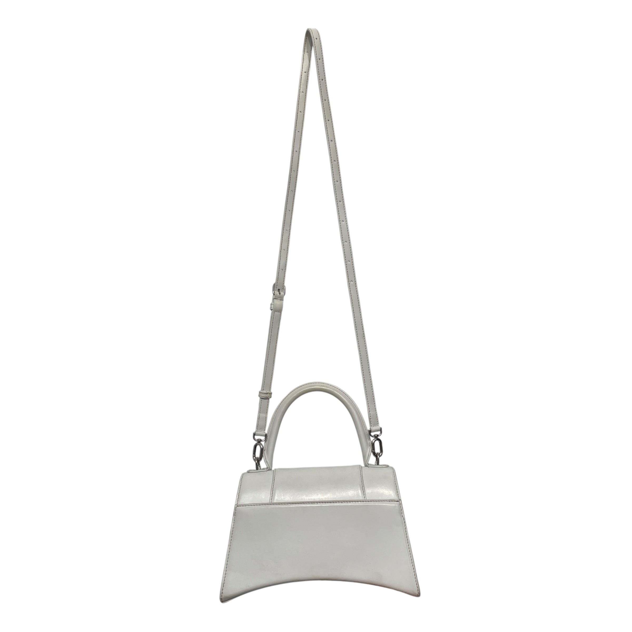 BALENCIAGA/Hand Bag/Leather/WHT/Entrupy:V6GDYJ8 Hourglass view 2