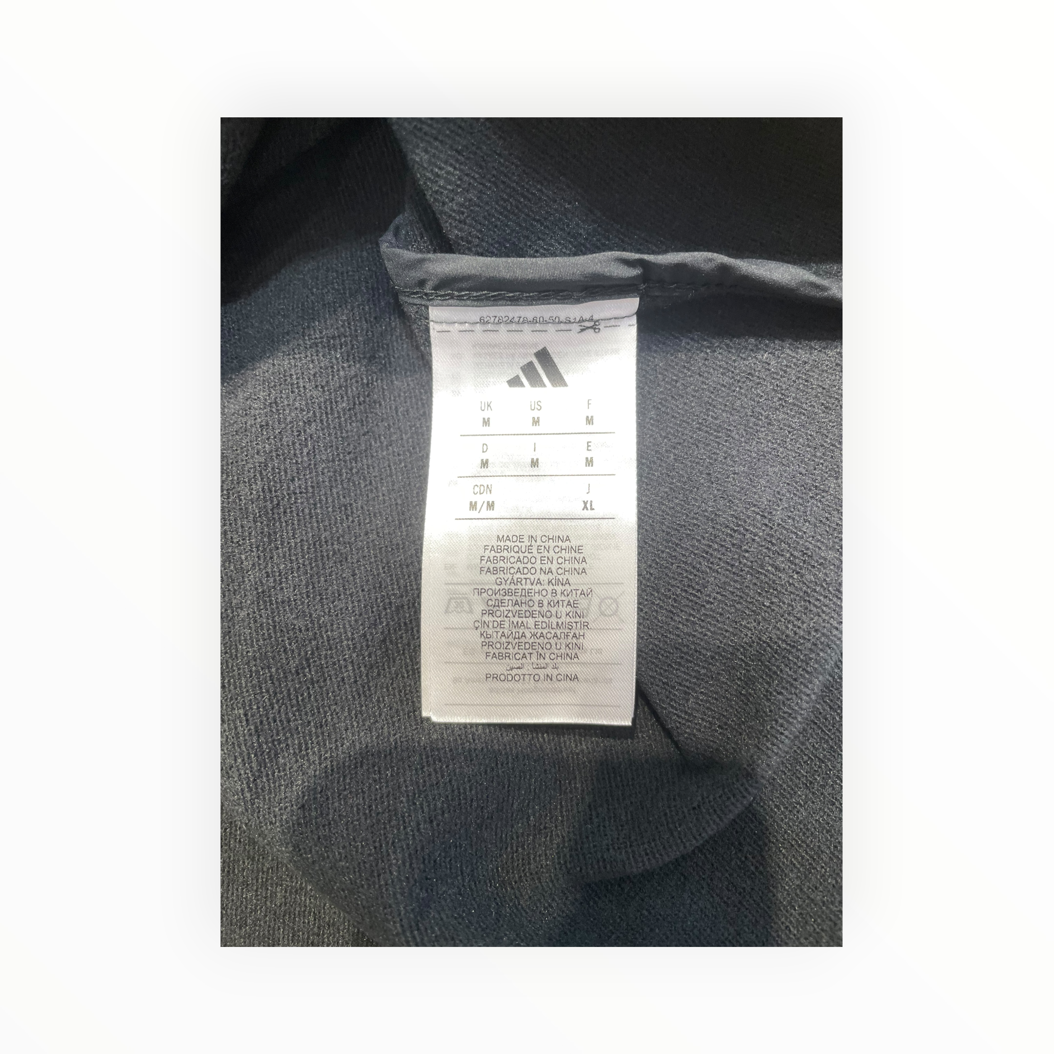 FEAR OF GOD/adidas/Trench Coat/M/Acrylic/BLK/ATHLETICS WIND BREAKER JACKET view 4
