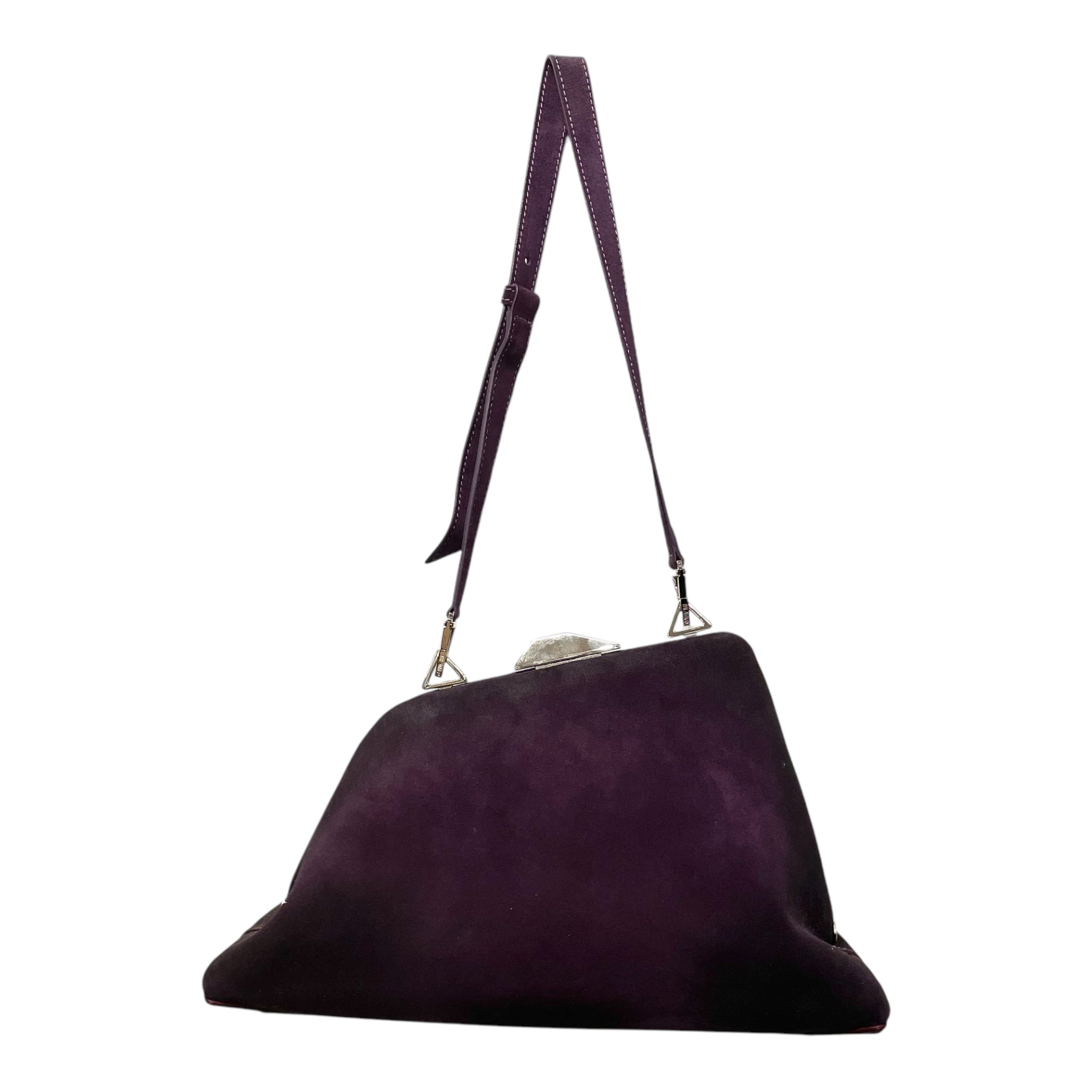 THE ATTICO/Hand Bag/Suede/PPL/day off shoulder bag view 2