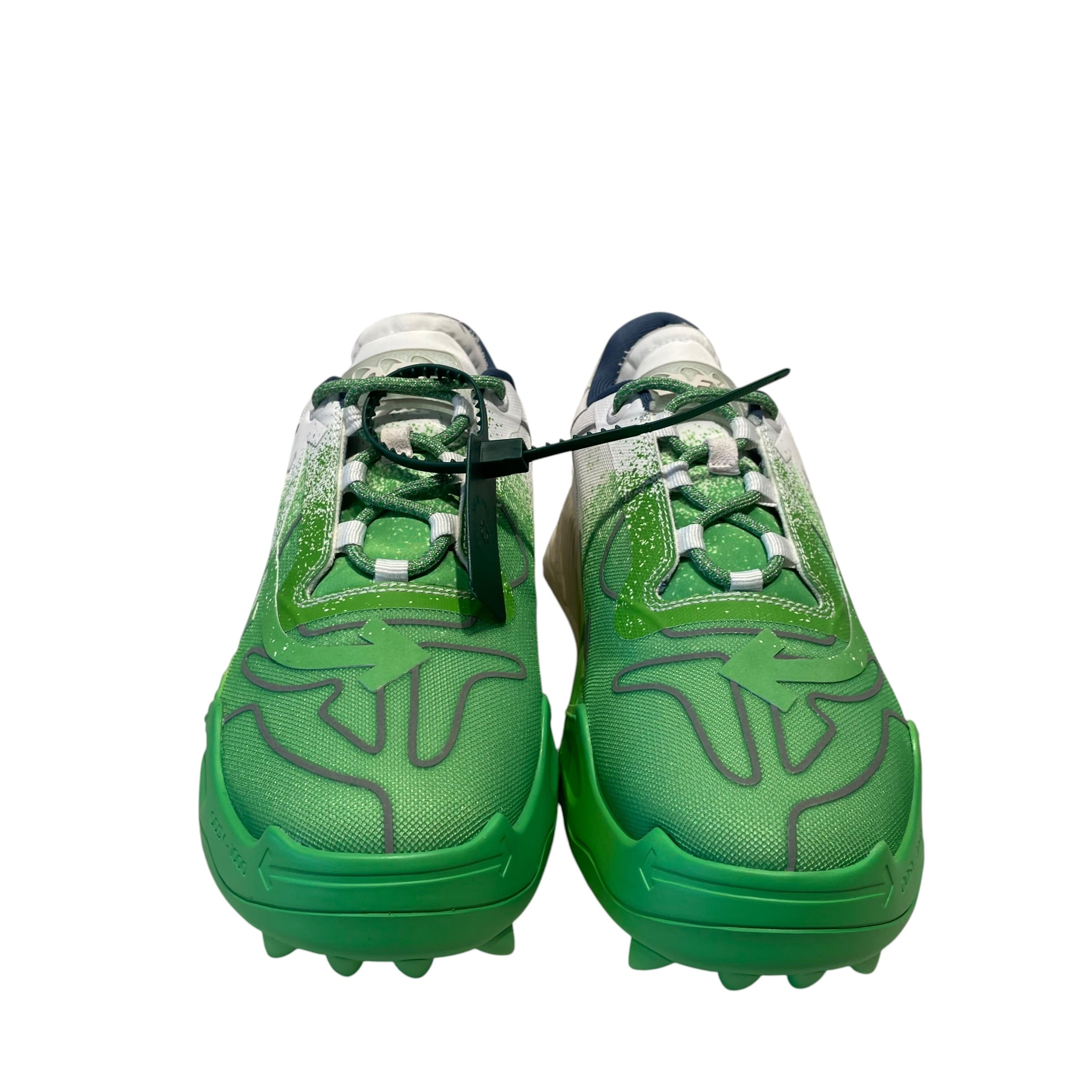 OFF-WHITE/Low-Sneakers/US 8/GRN/odsy-1000 spray paint green view 2