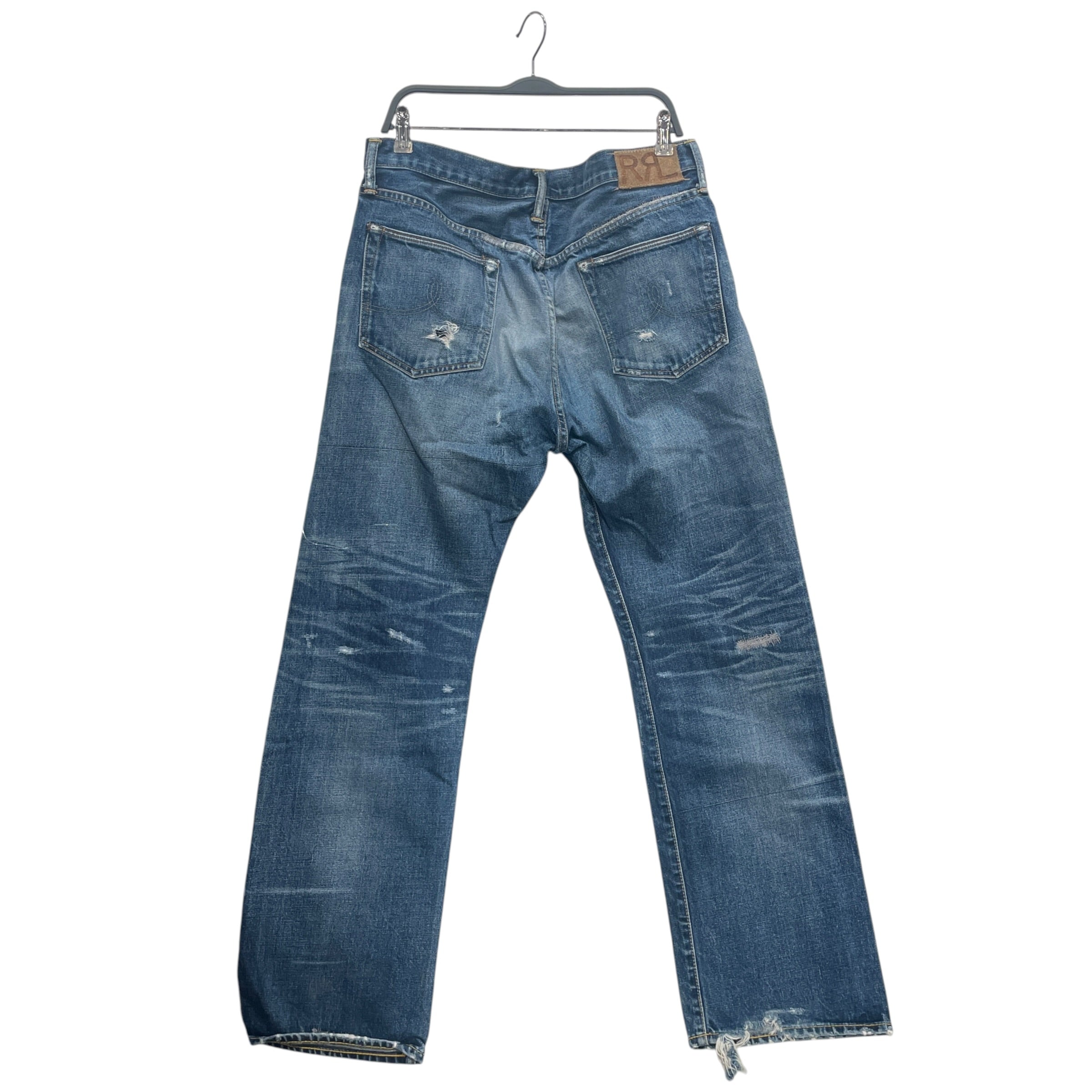 DOUBLE RL/Pants/36/Denim/IDG/Button Fly/DOUBLERL JAP SELVEDGE DENIM DI view 3