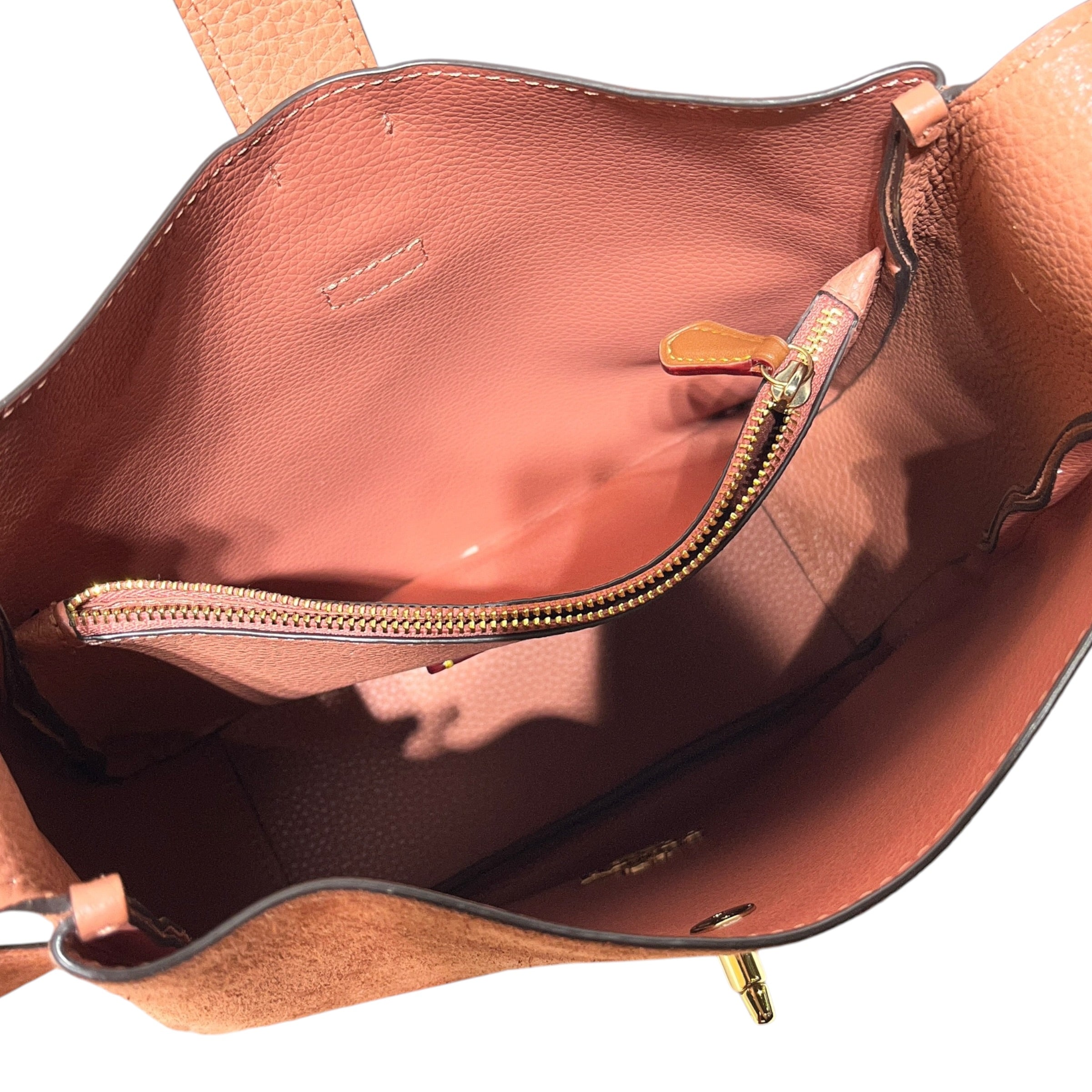 COACH/Cross Body Bag/Suede/ORN/HADLEY CONVERTIBLE view 4