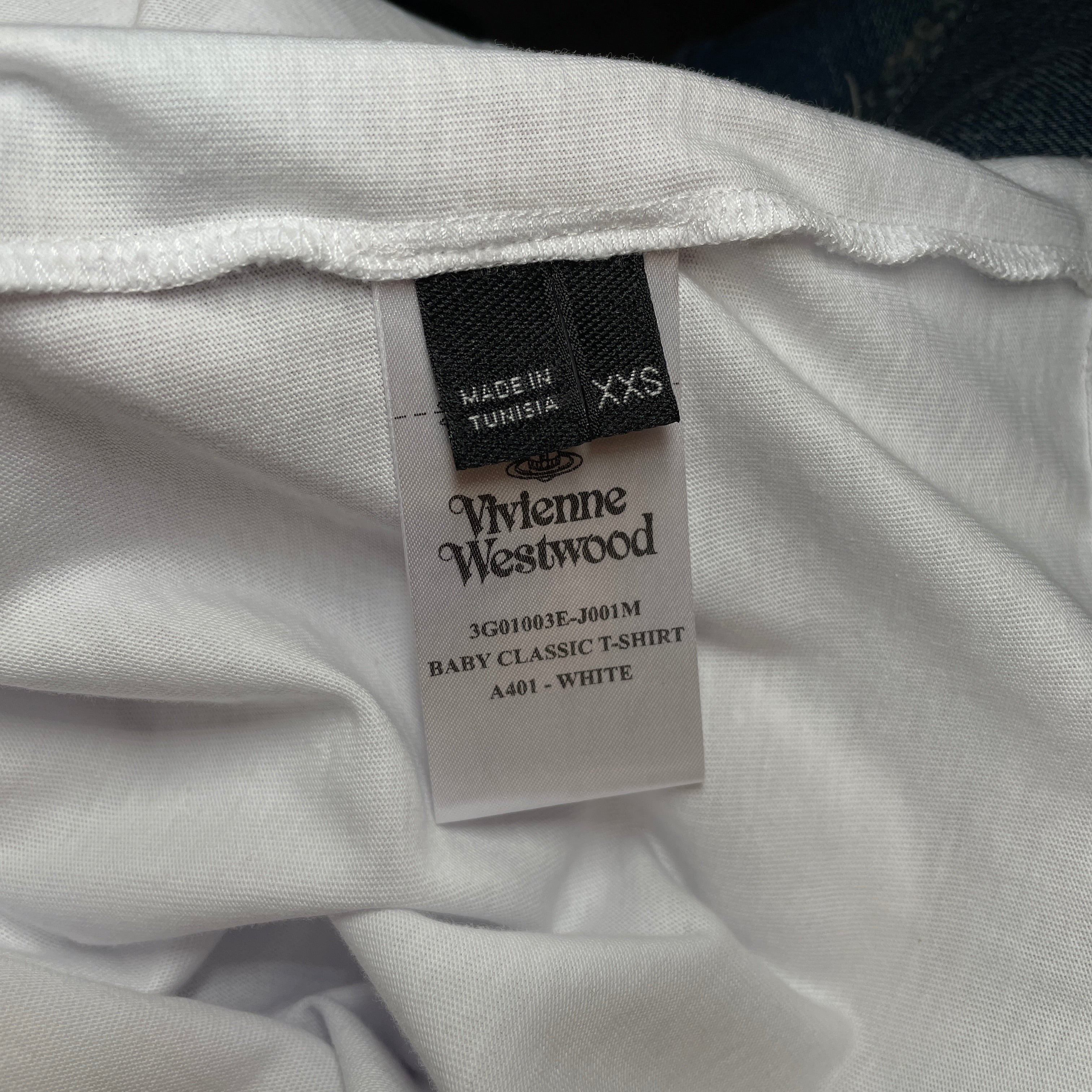 Vivienne Westwood/T-Shirt/XXS/Cotton/WHT/Graphic/BABIES view 4