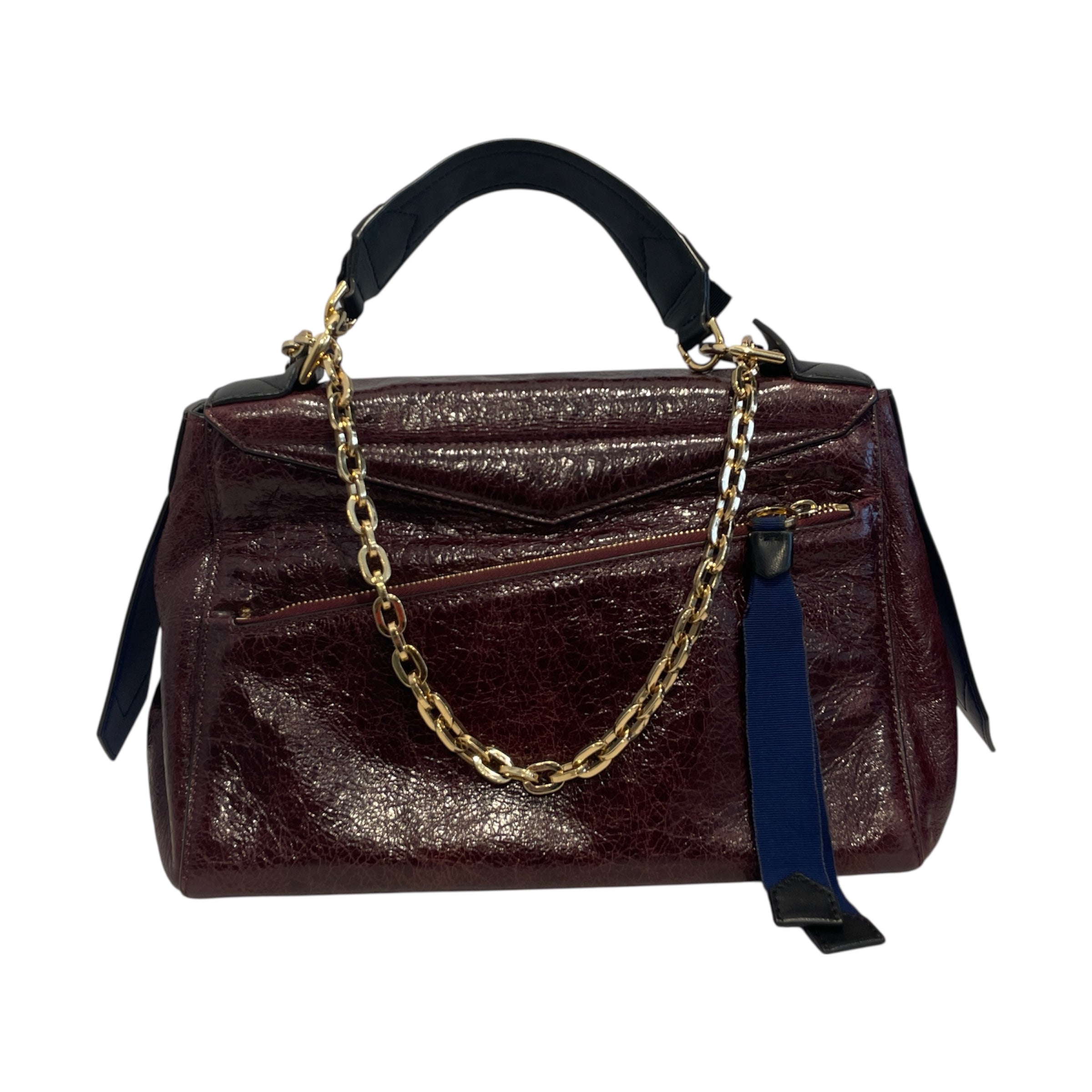 GIVENCHY/Cross Body Bag/Leather/BRD/CRACKLED CALFSKIN LEATHER view 2