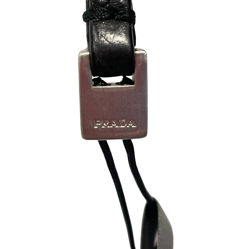 PRADA/Accessories/Black/Leather/