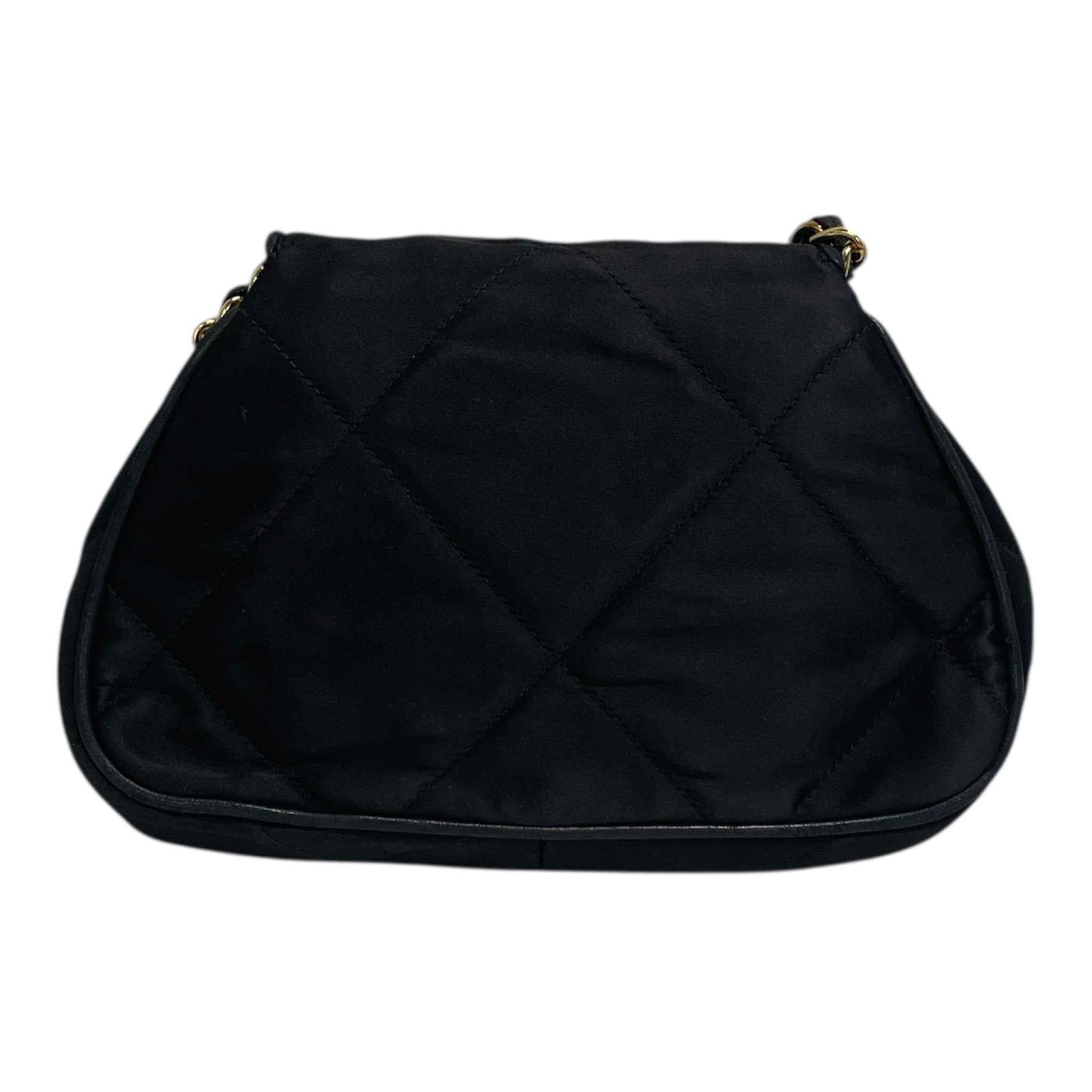 CHANEL/Hand Bag/Silk/BLK/H3D8C28 view 2