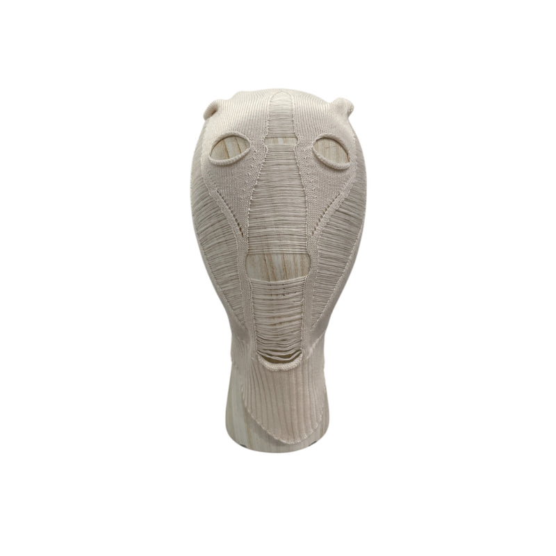 Rick Owens/Beanie/OS/Wool/WHT/Hollywood Skull Balaclava
