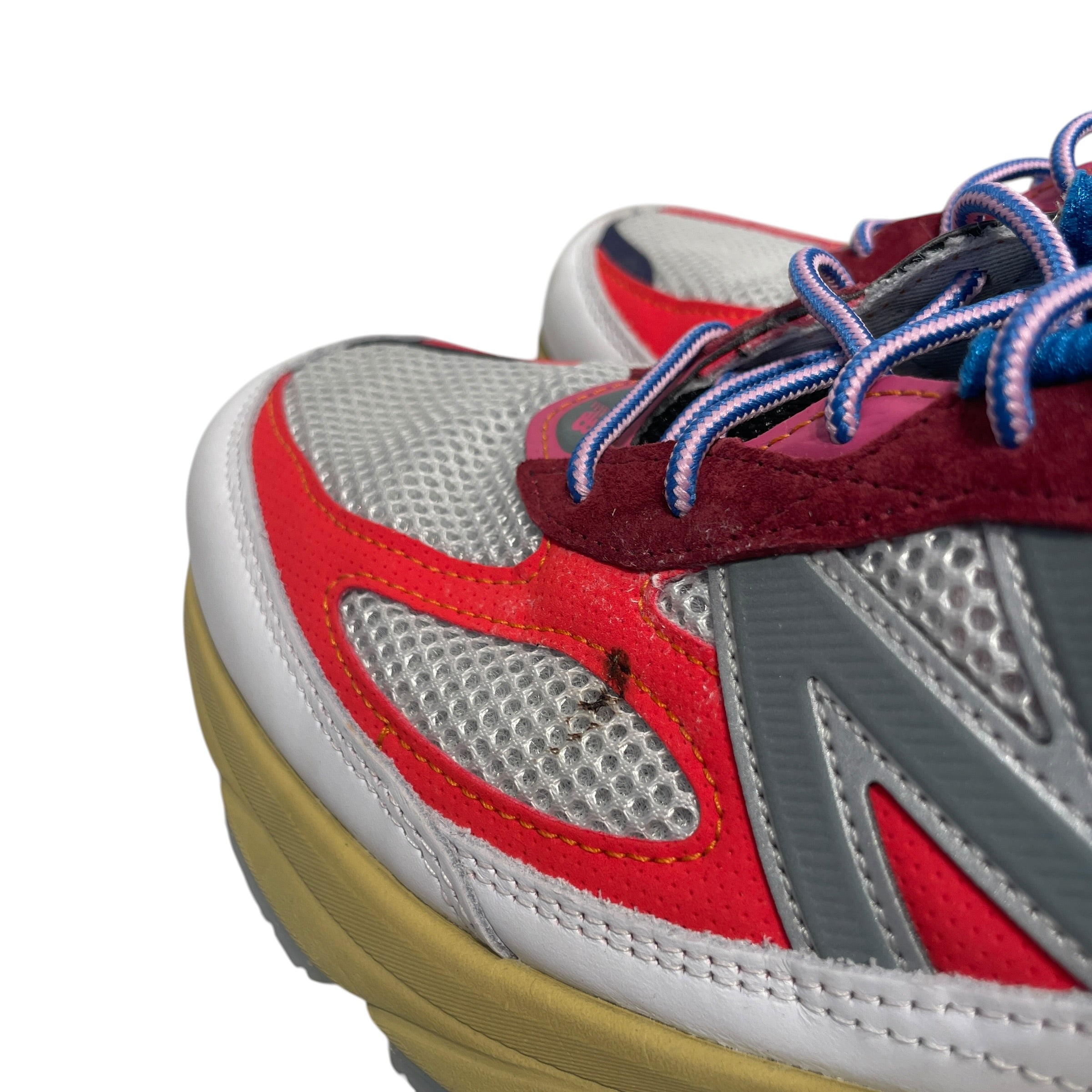NEW BALANCE/Low-Sneakers/US 9.5/RED/action bronson/untitled/red view 3