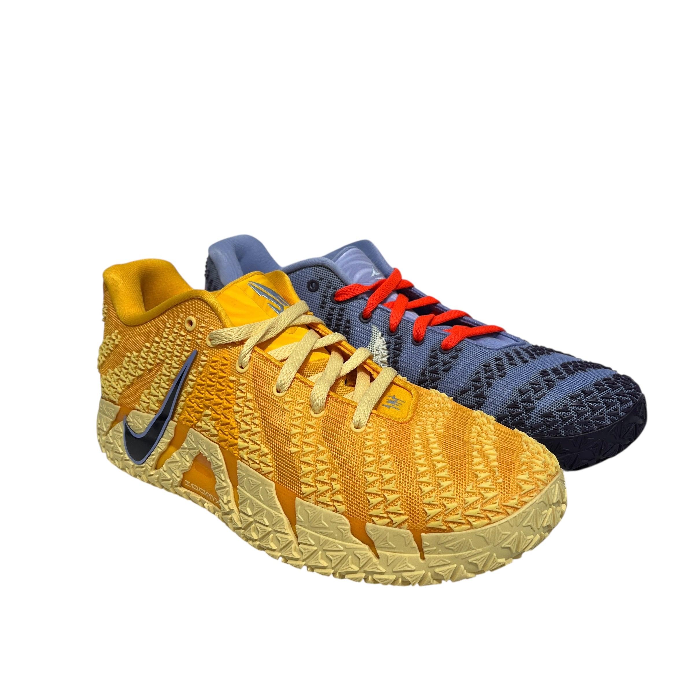NIKE/Low-Sneakers/US 13/MLT/Ja 3 Yellow/Purple Mismatch view 1