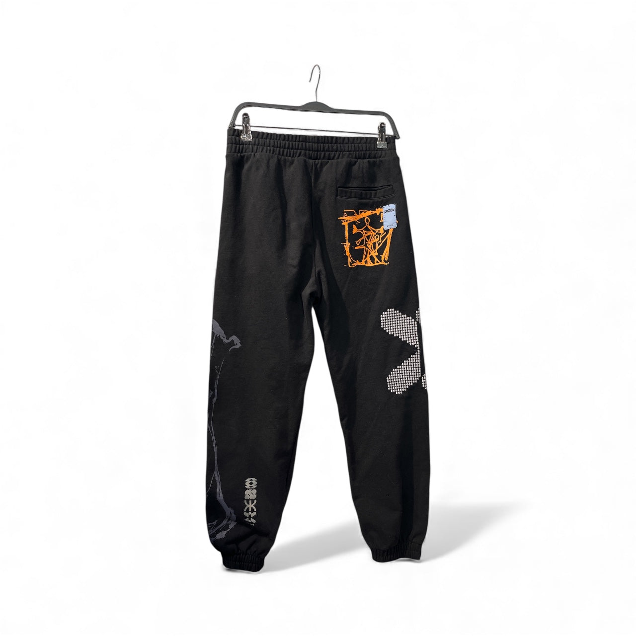 McQ Alexander McQueen/Pants/S/Cotton/BLK/Graphic/MANIFESTO DARKEST BLACK view 2