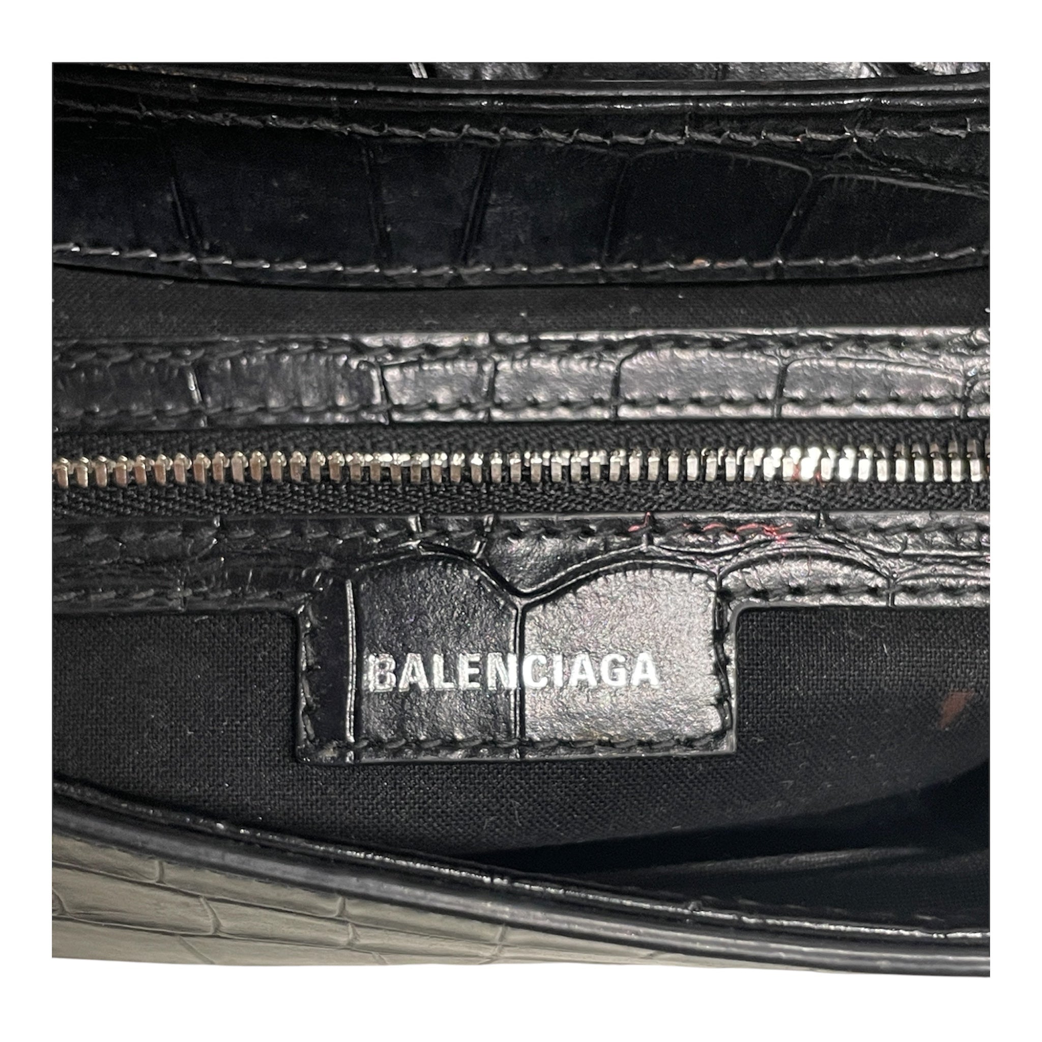 BALENCIAGA/Bag/Leather/BLK/9CQC4DB/LINDSAY view 6