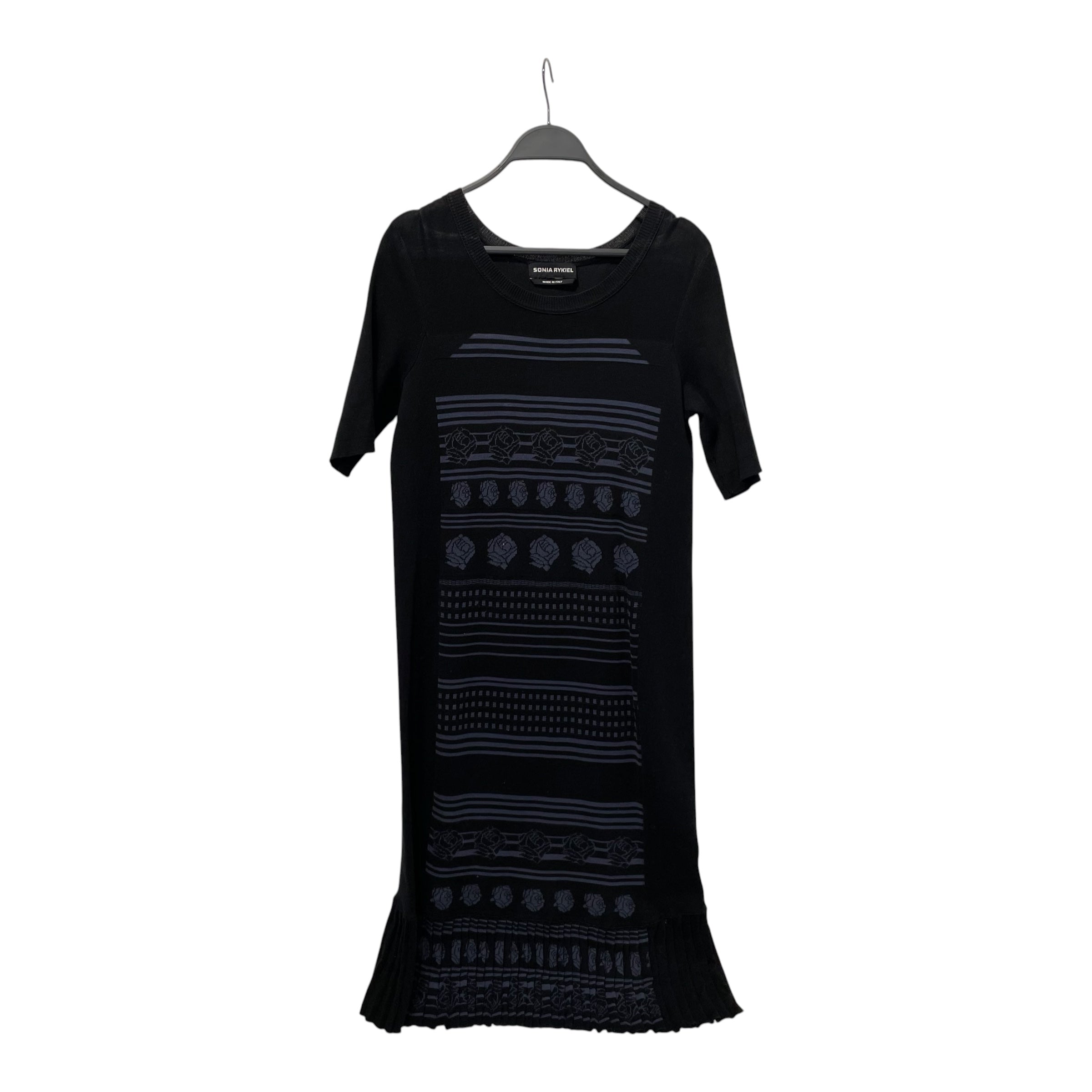 SONIA RYKIEL///SS Dress/--/Floral Pattern/Cotton/NVY//W [Designers] Essentials/ view 1