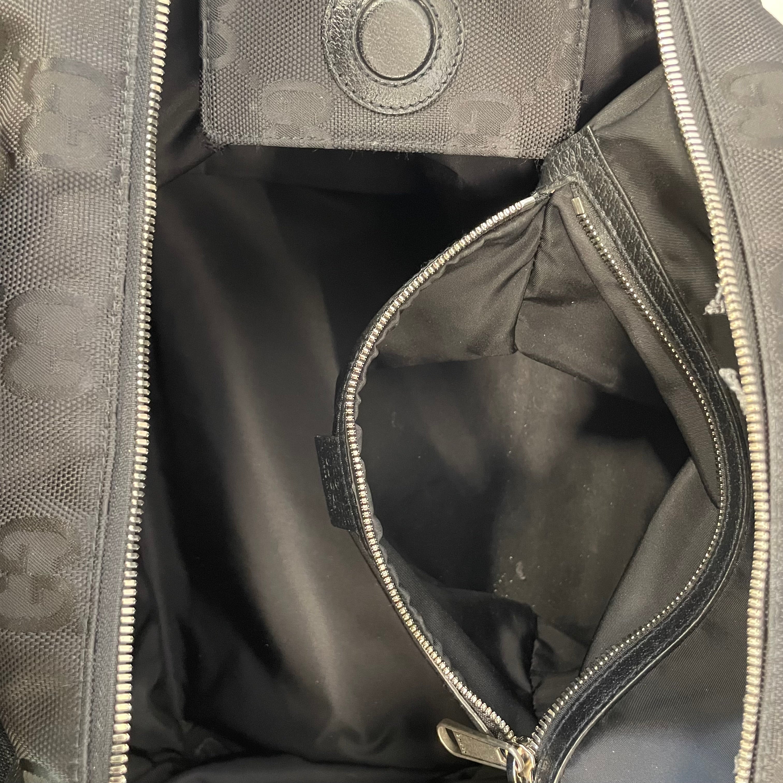 GUCCI/Bag/Monogram/Nylon/BLK/DUFFLE OFF THE GRID view 7