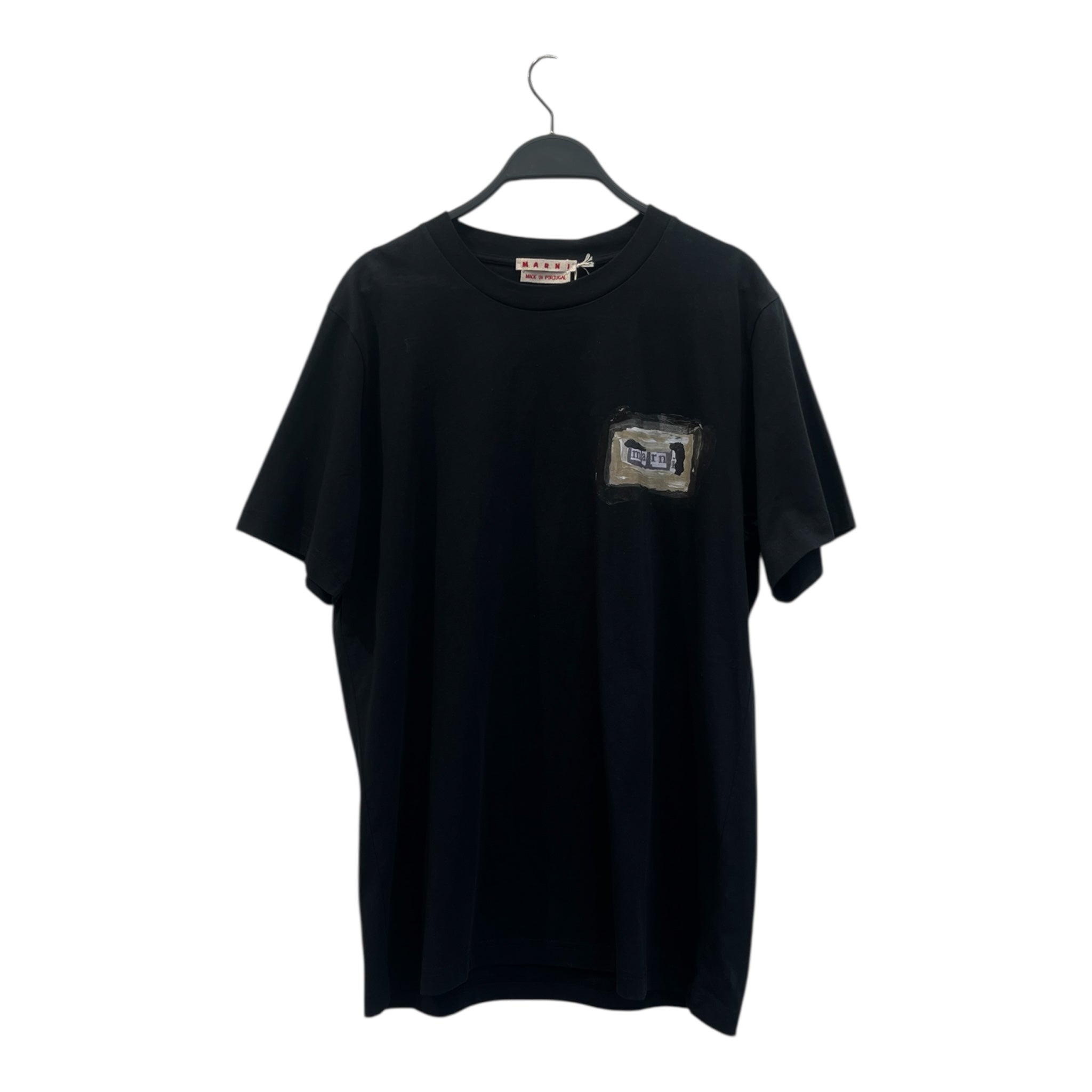 MARNI/T-Shirt/50/Cotton/BLK/Box Logo view 1