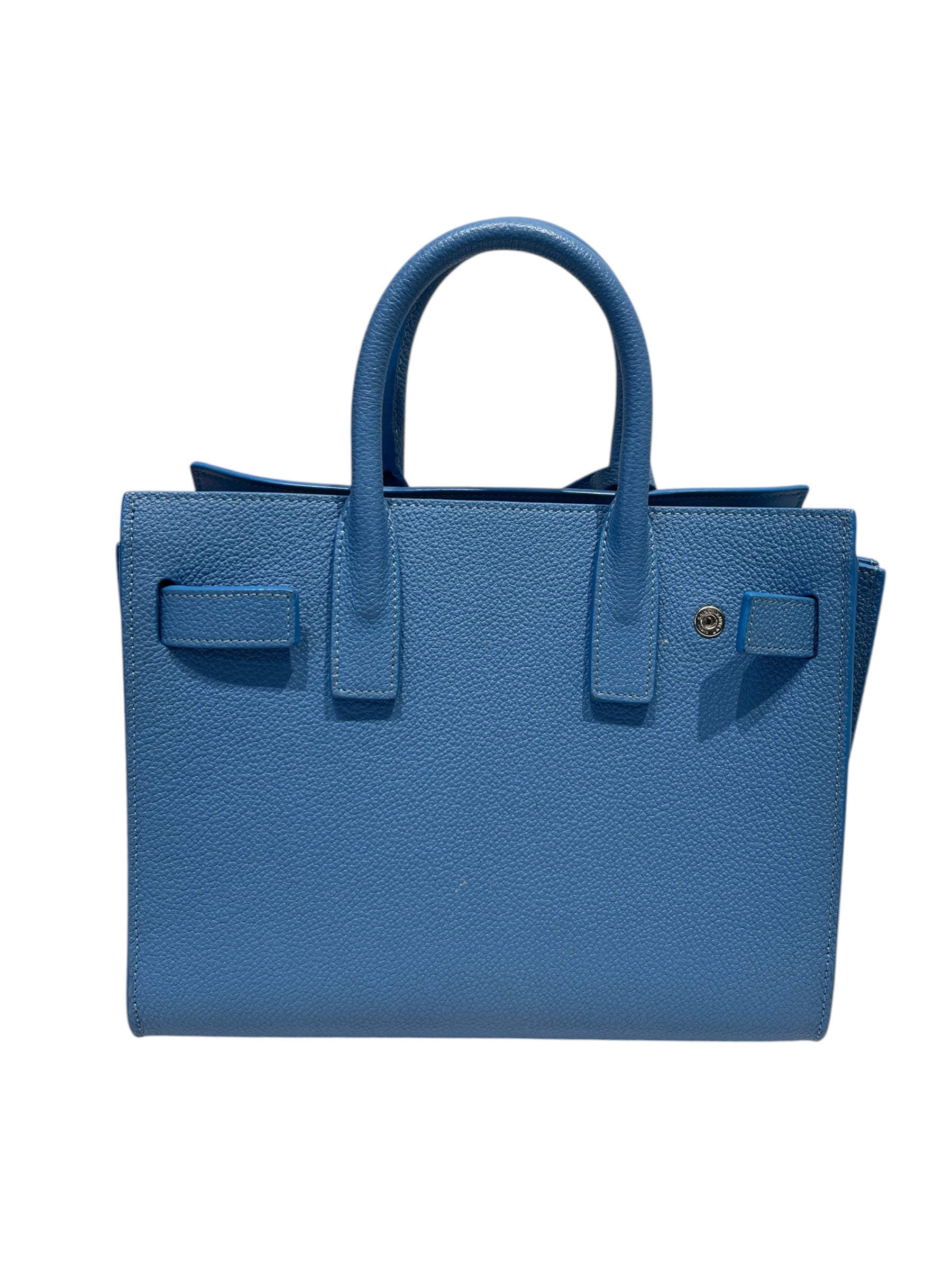 SAINT LAURENT/Hand Bag/Leather/BLU/SAC DE JOUR GRAINED CALFSKIN view 2