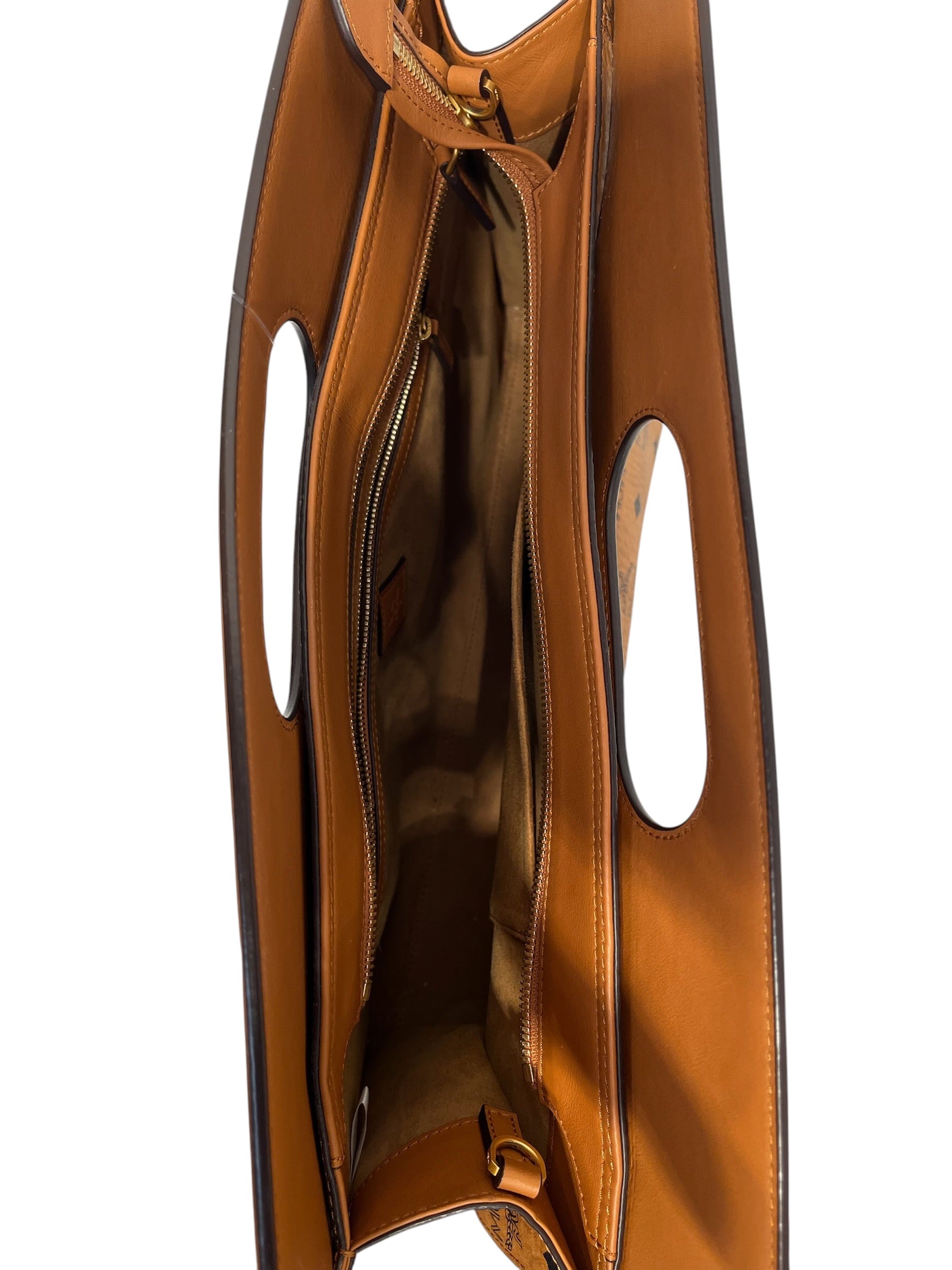 MCM/Bag/Leather/ORN/Diamond tote view 6
