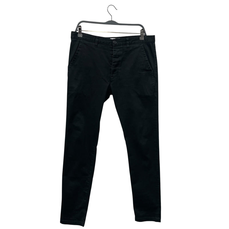 SAINT LAURENT/Pants/34/Cotton/BLK/