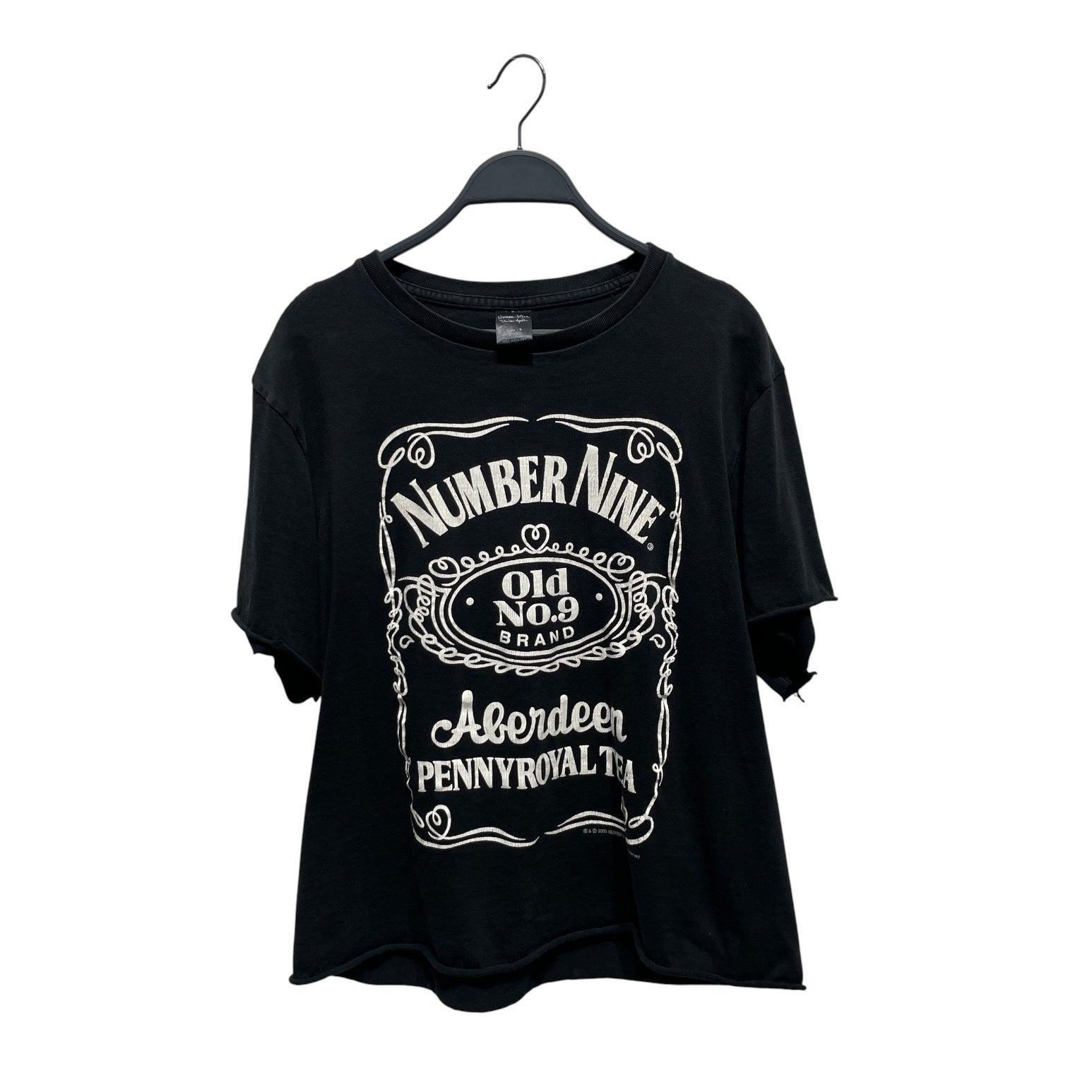 NUMBER (N)INE/T-Shirt/5/Cotton/BLK/OLD NO.9 view 1