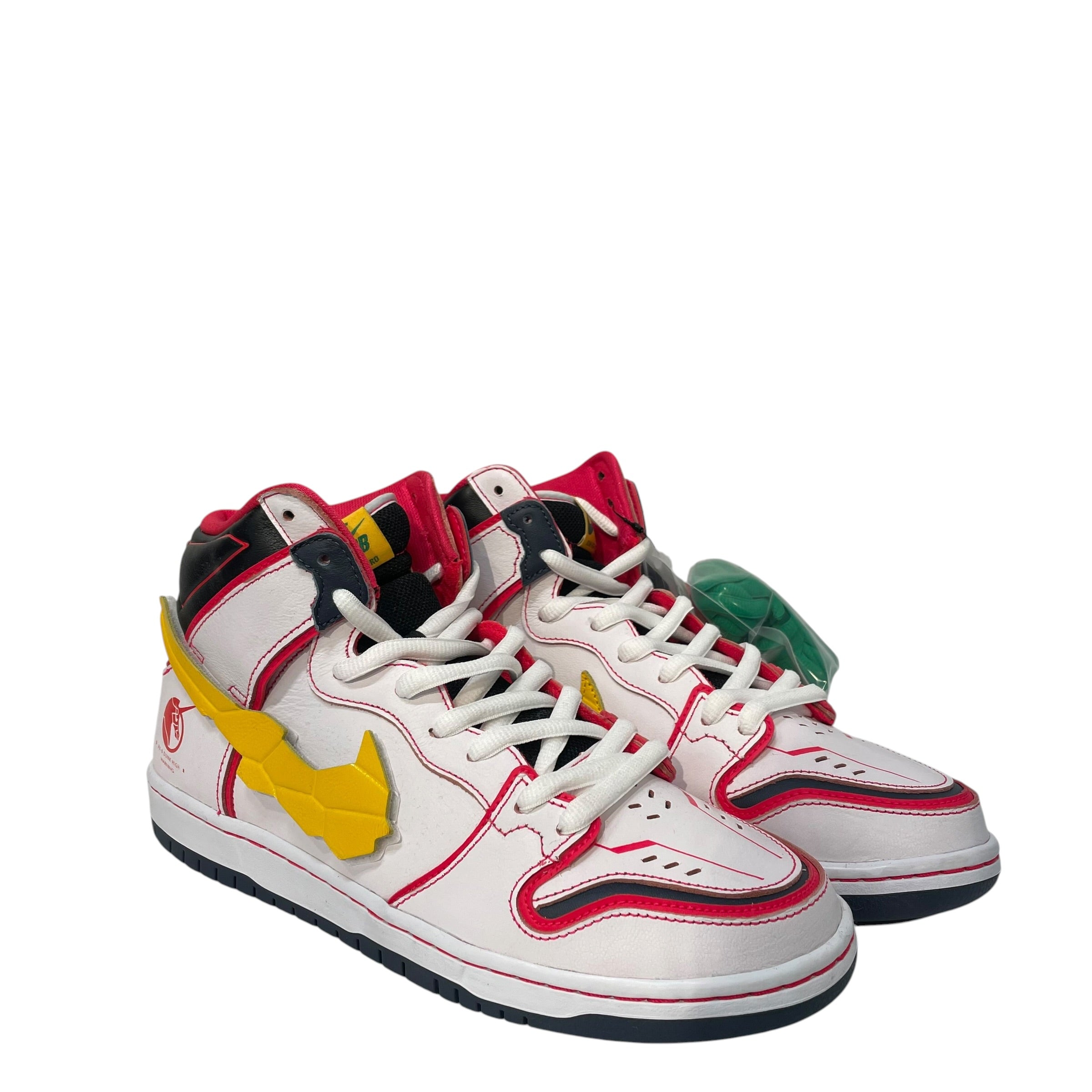 NIKE/DUNK HIGH/Hi-Sneakers/US 10/Leather/WHT/DH7717-100 view 1