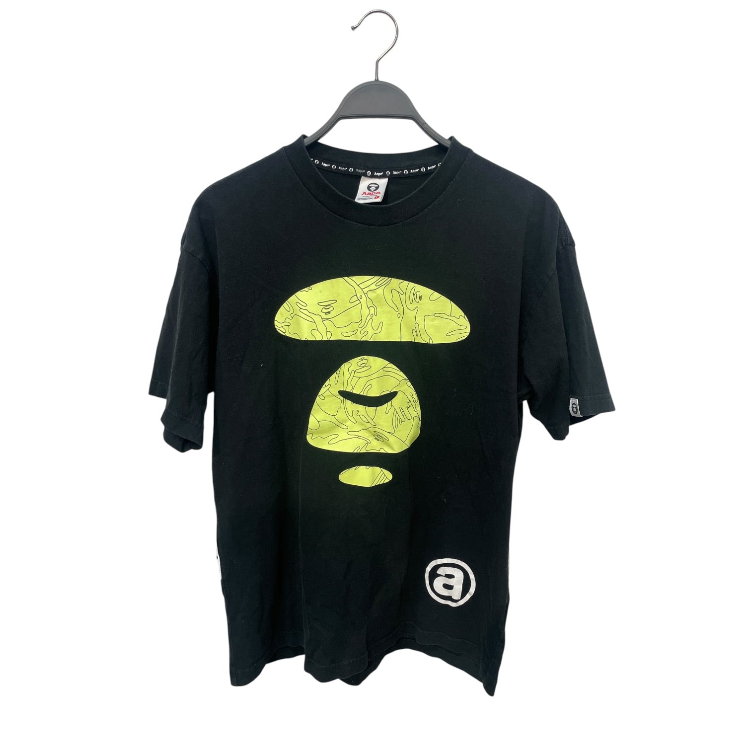 A BATHING APE/T-Shirt/L/Cotton/BLK/Graphic/ view 1