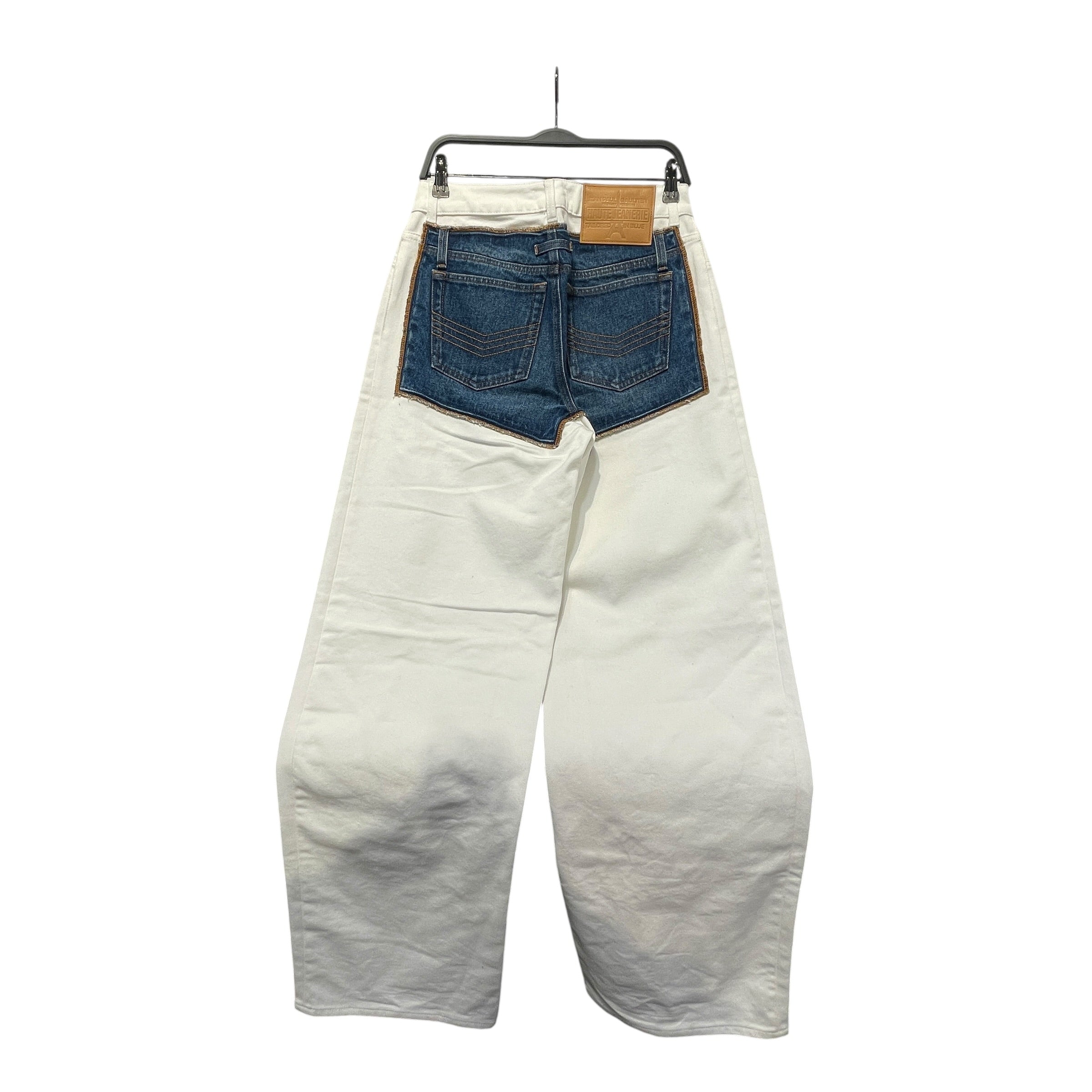 Jean Paul Gaultier/Bottoms/28/Denim/WHT/Petit Grand Panelled JEans view 2