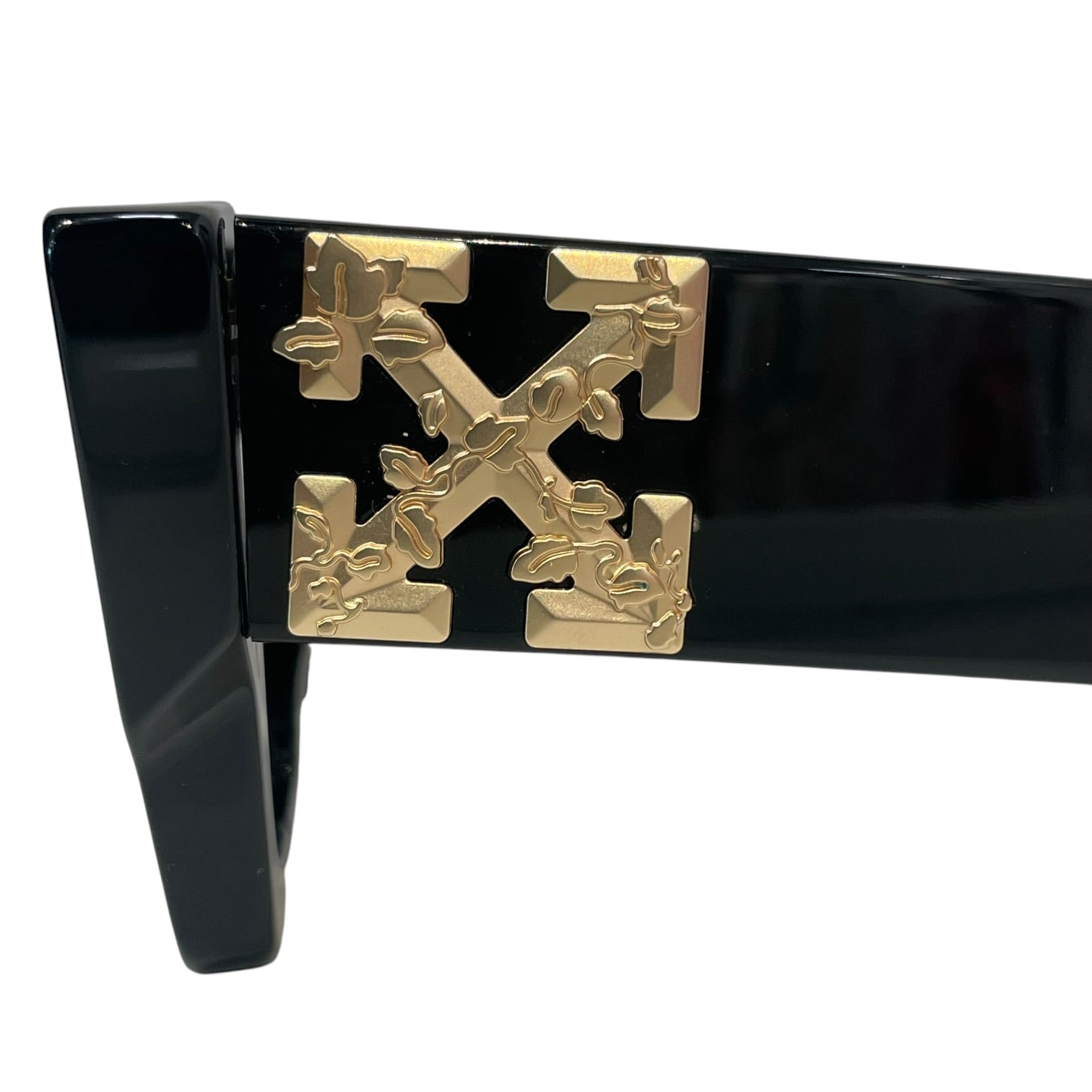 OFF-WHITE/Sunglasses/Plastic/BLK/M's/ view 3
