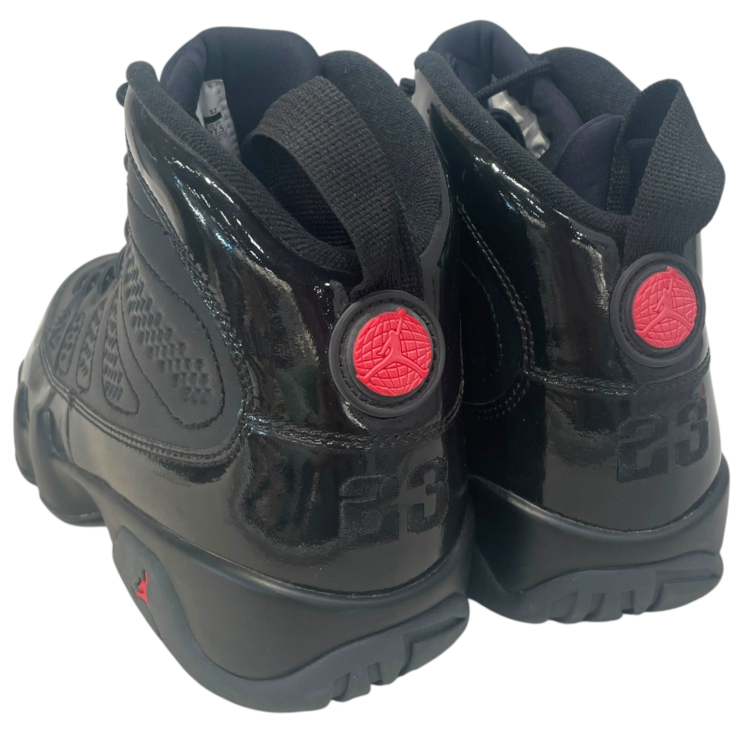 JORDAN BRAND/Hi-Sneakers/US 9.5/Leather/BLK/9 Retro Bred view 2