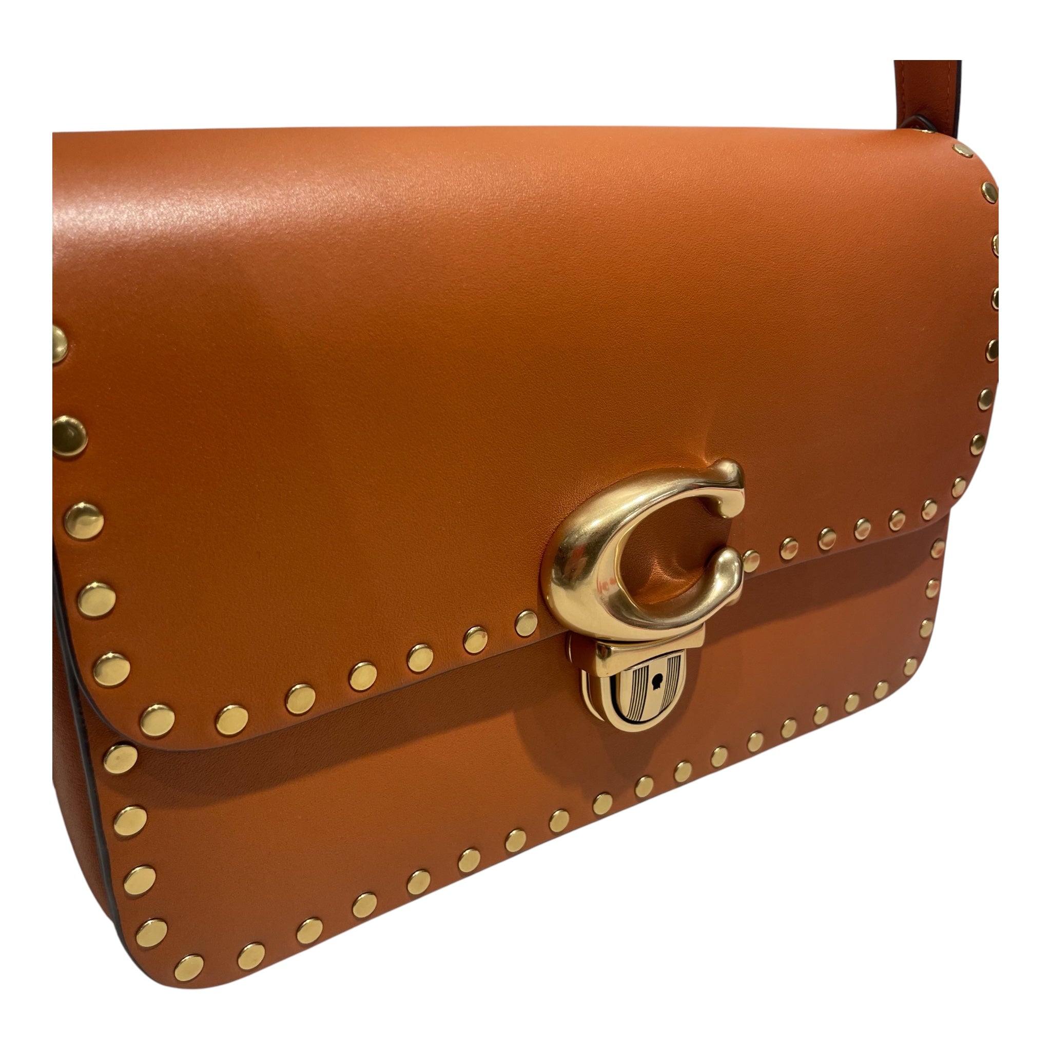 COACH/Cross Body Bag/Leather/BRW/Studio with Rivets view 4