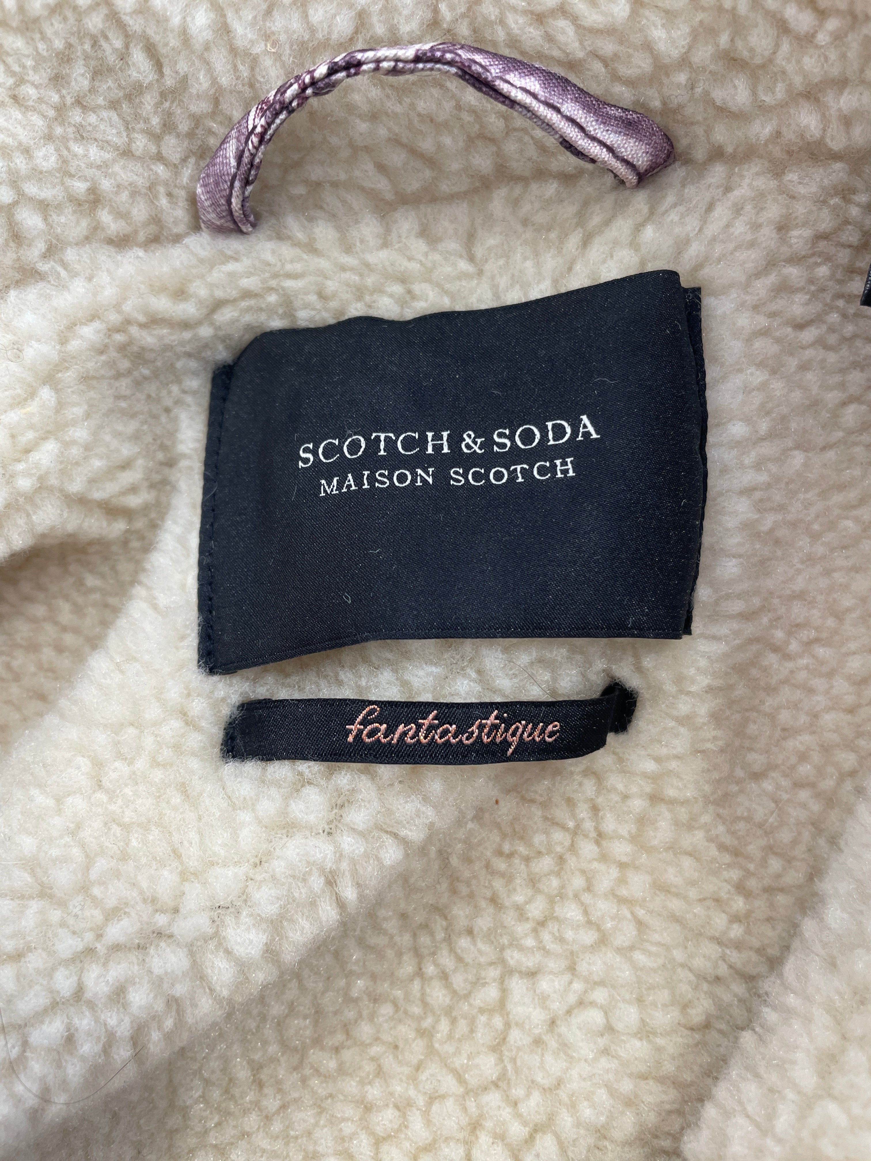 SCOTCH&SODA/Fleece Jkt/XS/All Over Print/Polyester/PPL/ELEPHANTS/ MAISON SCOTCH view 3