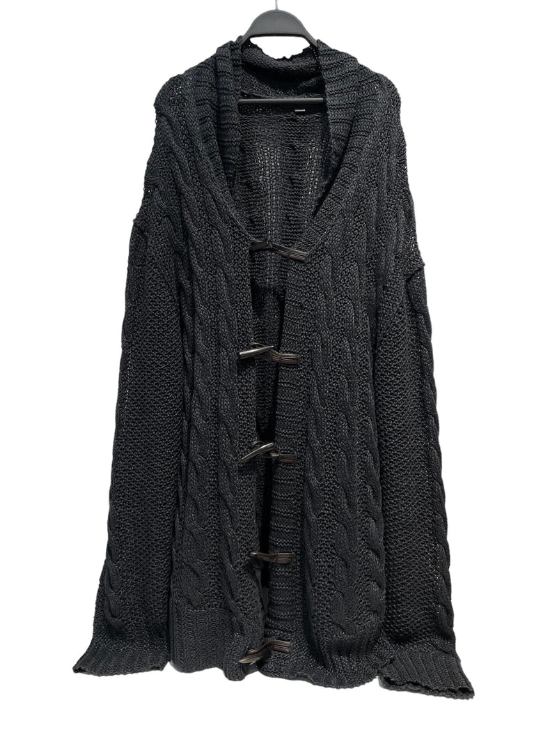 john varvatos/Cardigan/XXL/Linen/BLK/