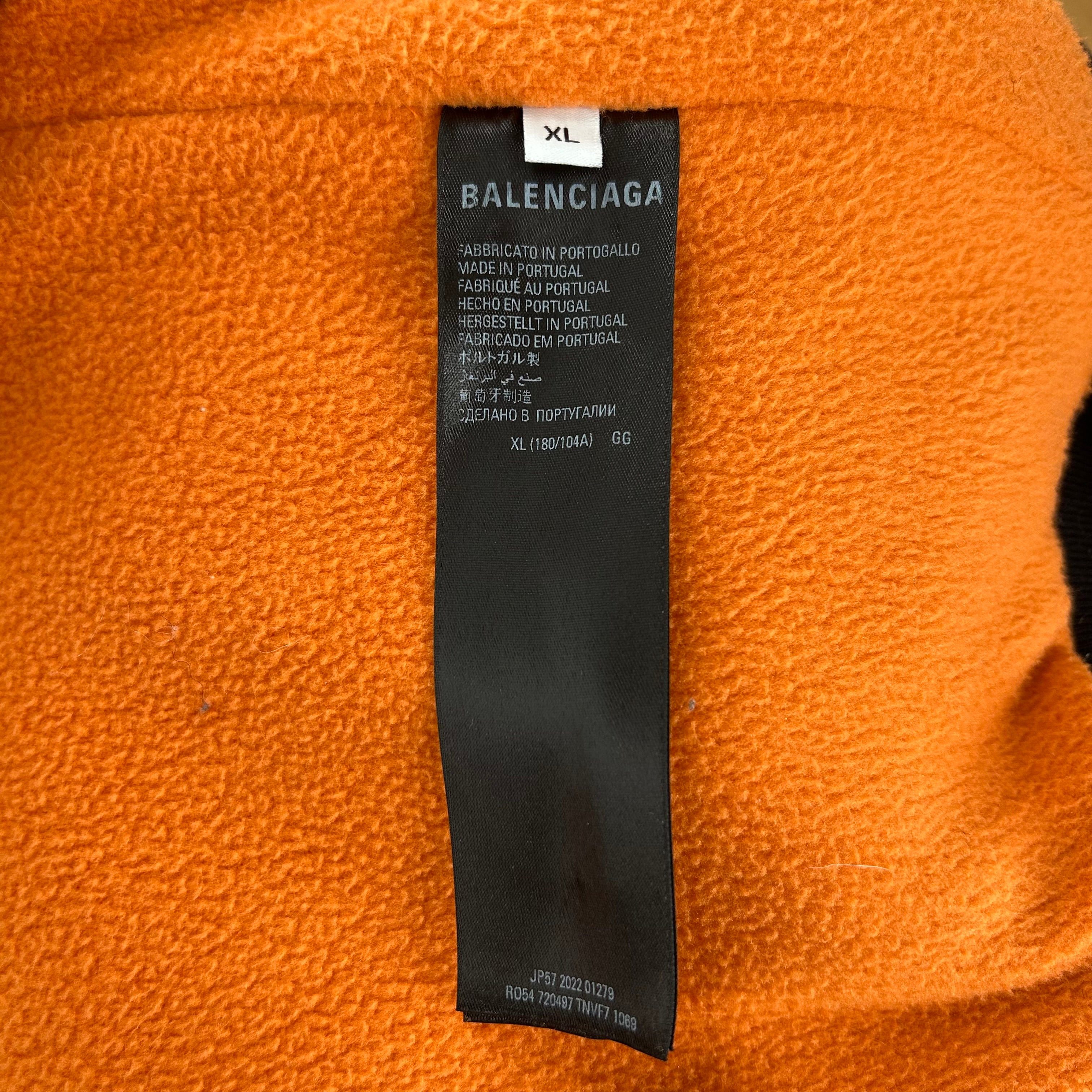 BALENCIAGA/Flight Jkt/XL/Cotton/BLK/JP57 2022 01279 view 4