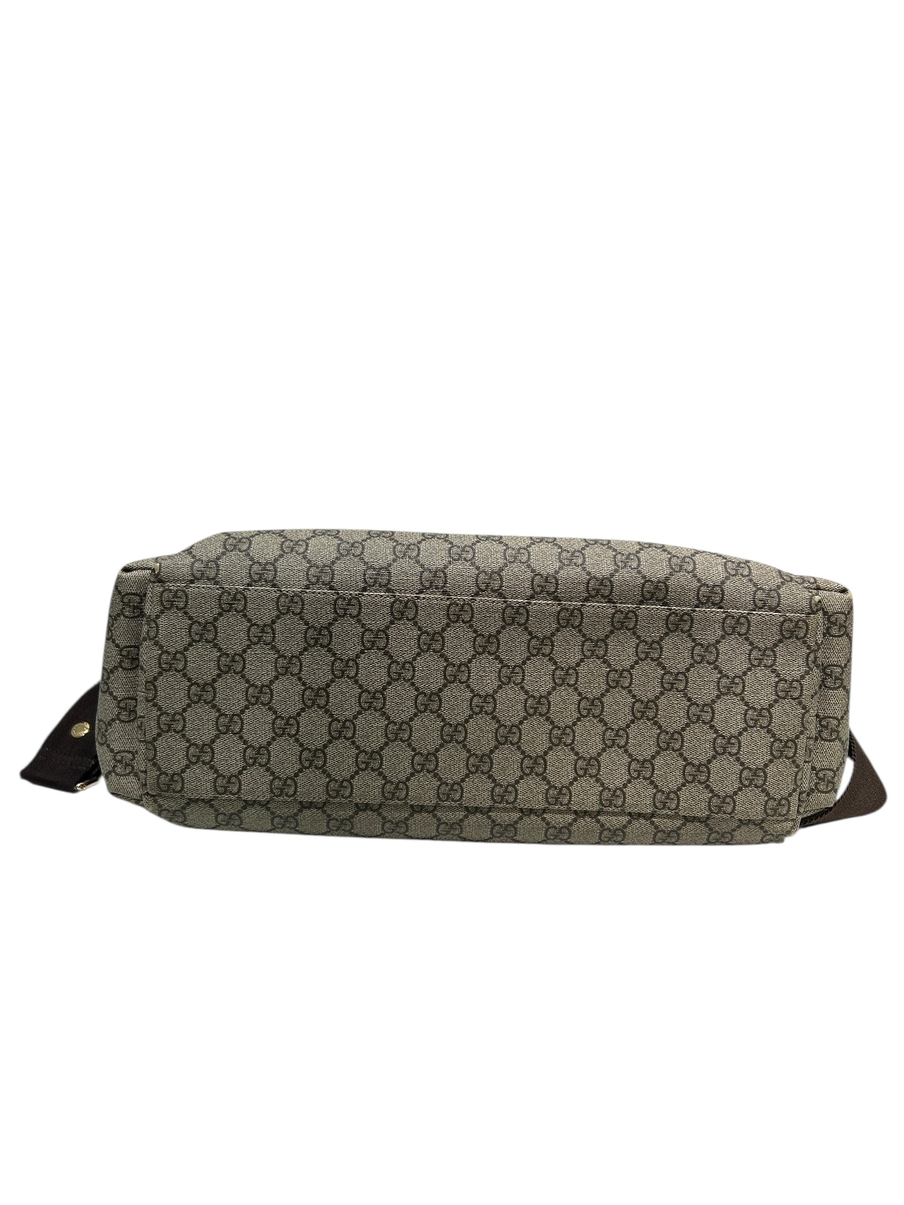 GUCCI/Bag/Monogram/Leather/BRW/SUPREME DIAPER BAG view 3