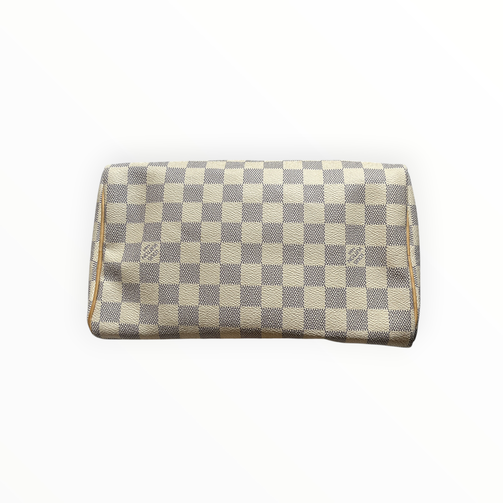 LOUIS VUITTON/Hand Bag/Leather/WHT/azur speedy 25 view 3