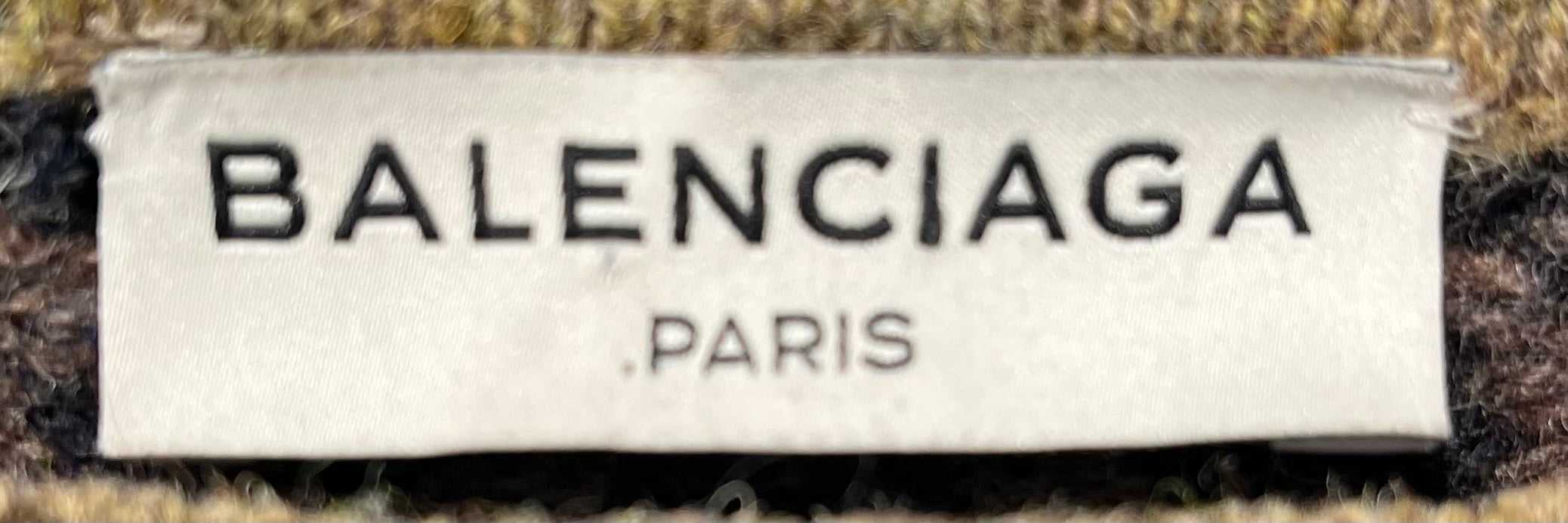 BALENCIAGA/Sweater/38/Stripe/Wool/GRN/2016 PATTERNED SWEATER view 3