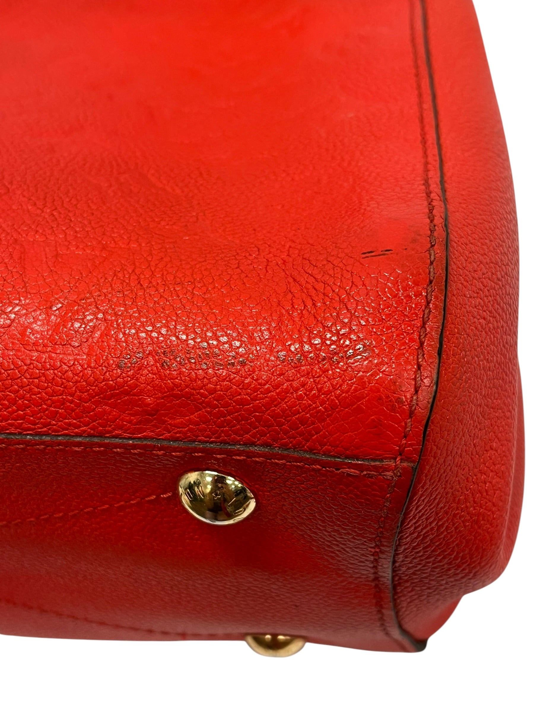 LOUIS VUITTON/Hand Bag/Red/Leather/Monogram/MONTAIGNE MM_MONOGRAM EMPREINTE/M41194 view 7