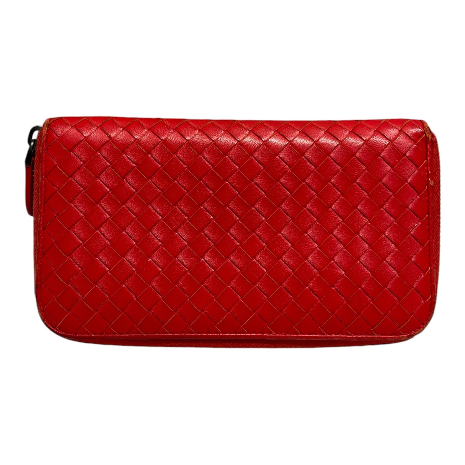 BOTTEGA VENETA/Long Wallet/RED/ view 1