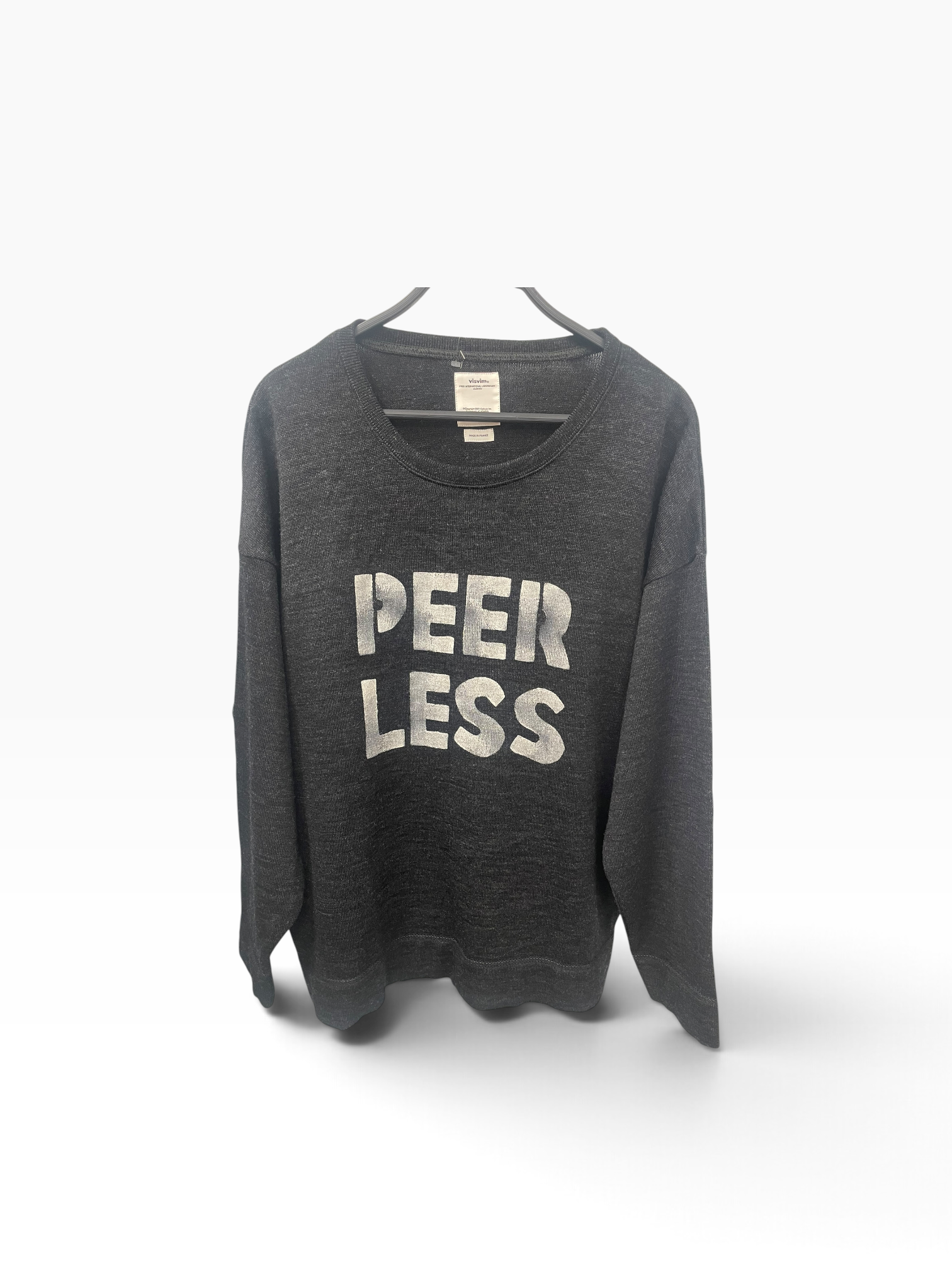 visvim/Heavy Sweater/5/Graphic/Wool/BLK/PEERLESS view 1