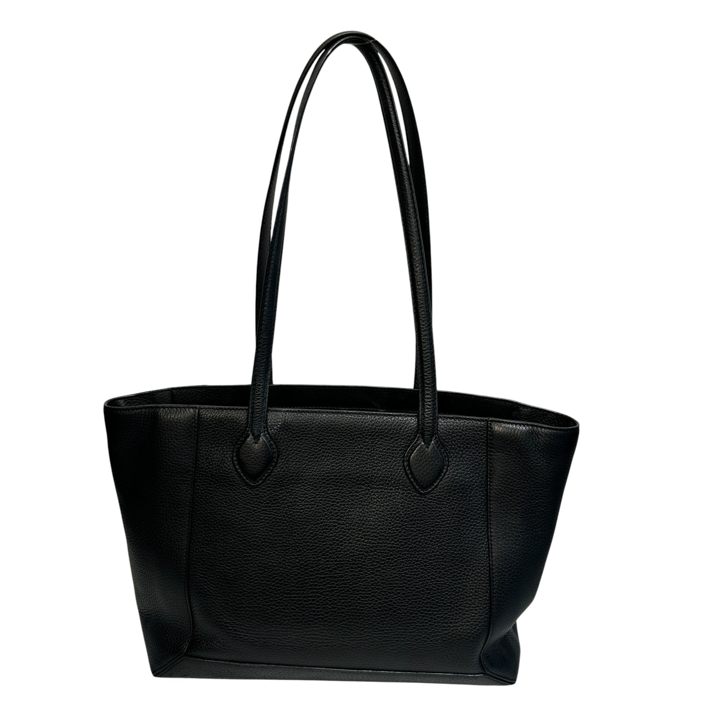 STRATHBERRY/Tote Bag/Leather/BLK/Leather Tote Bag view 2