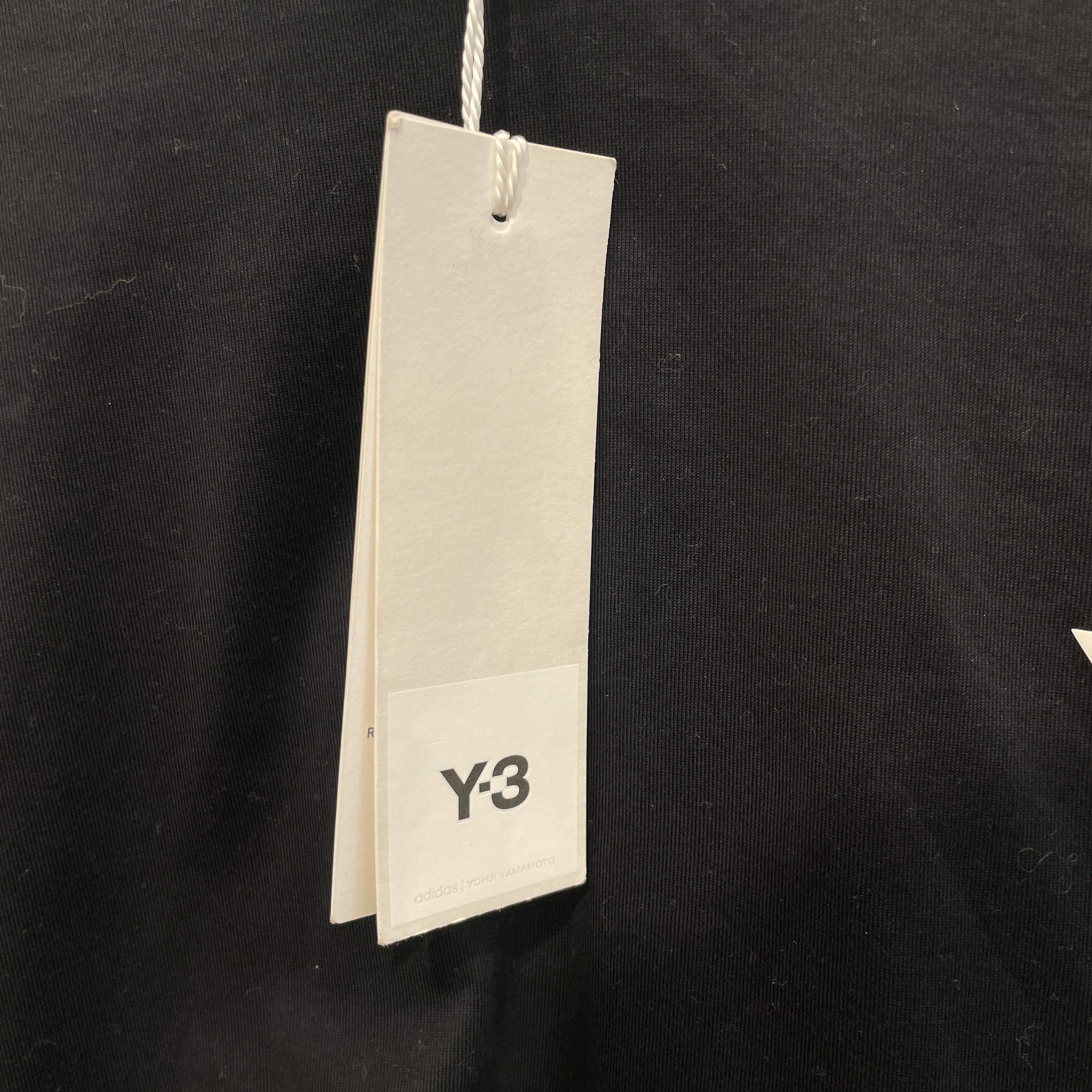 Y-3/T-Shirt/L/Cotton/BLK/3 STRIPES TEE view 5